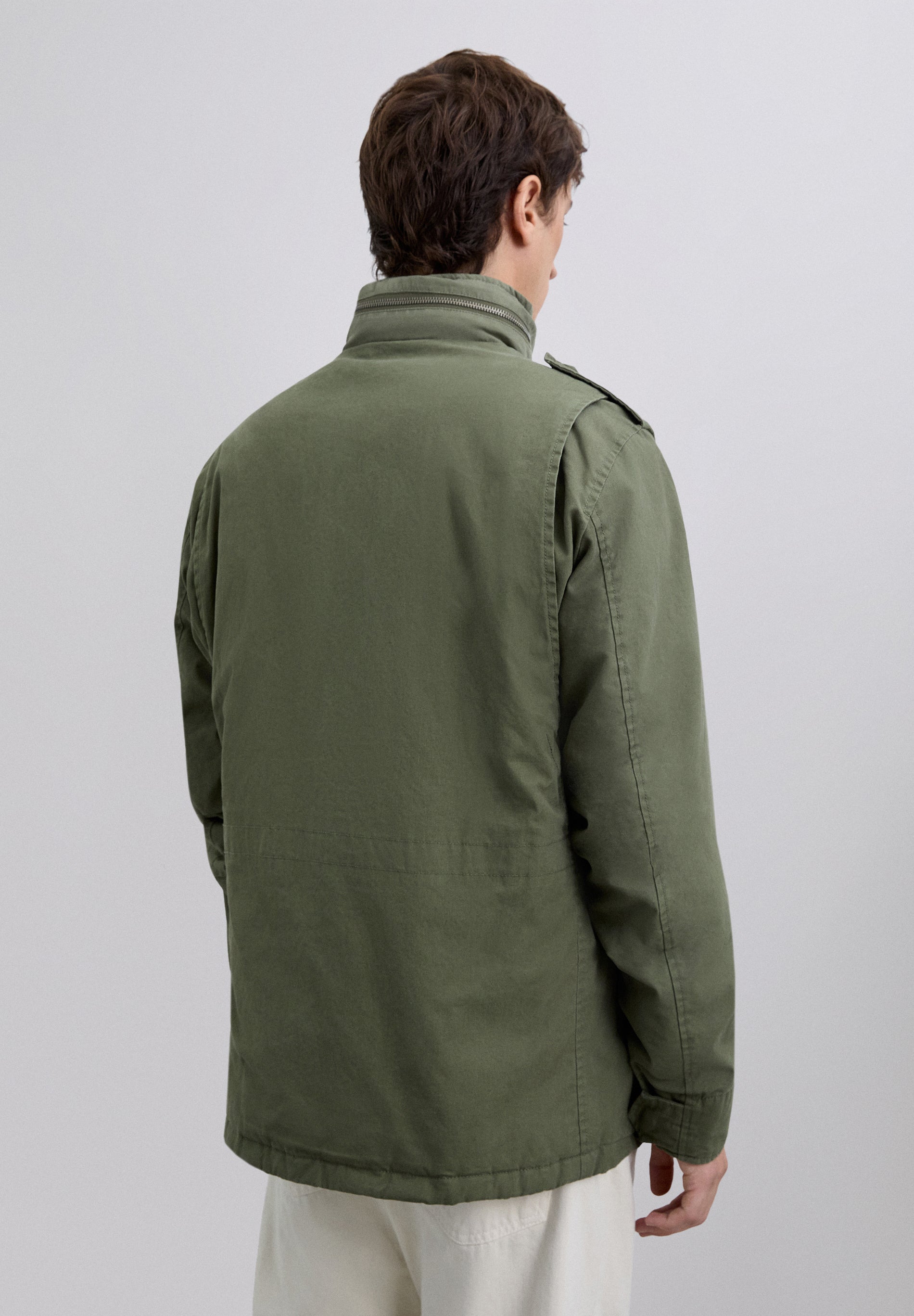 PARKA CAPUCHA MILITAR - Scalpers