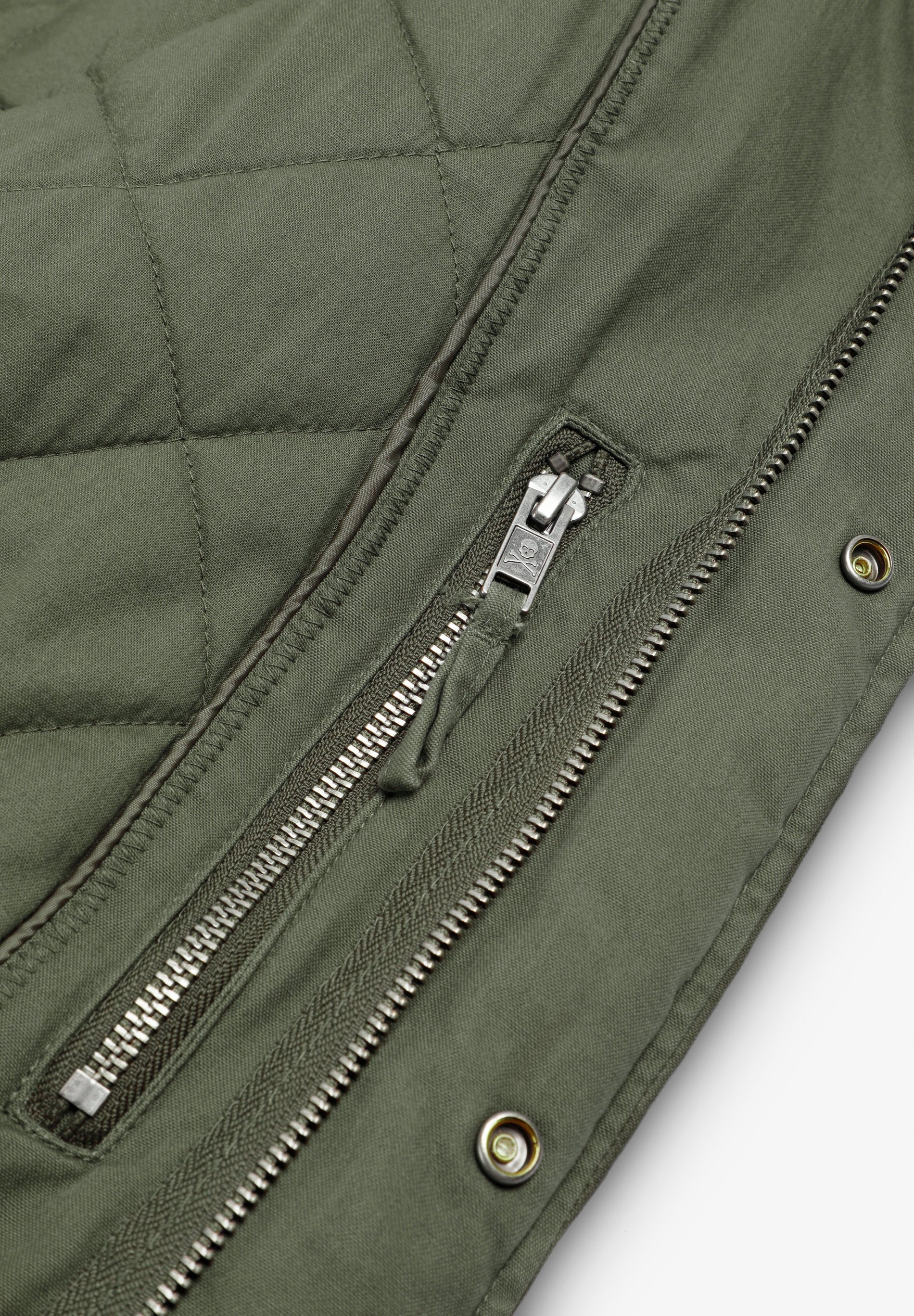 PARKA CAPUCHA MILITAR - Scalpers
