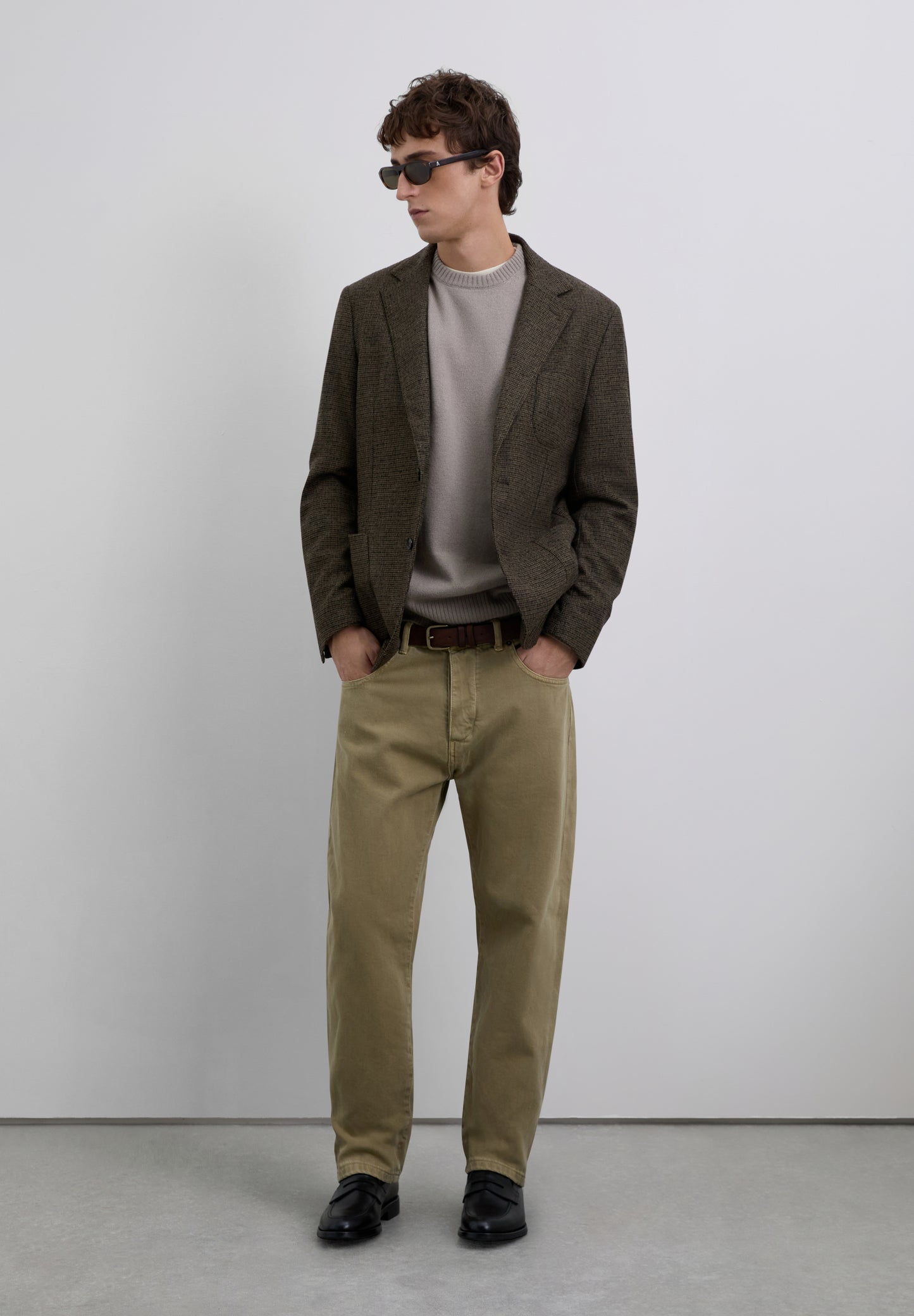 AMERICANA CUADROS LANA