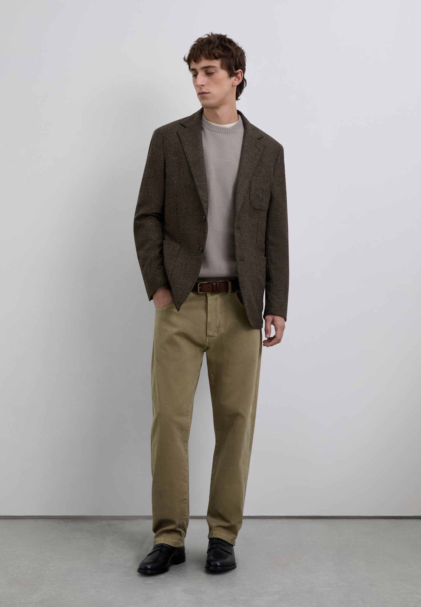 AMERICANA CUADROS LANA