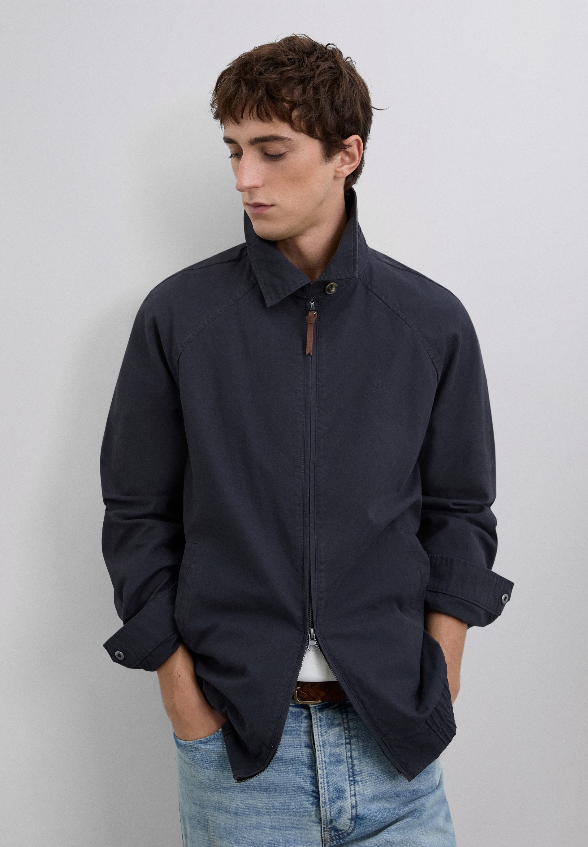 CHAQUETA BOMBER LOGO