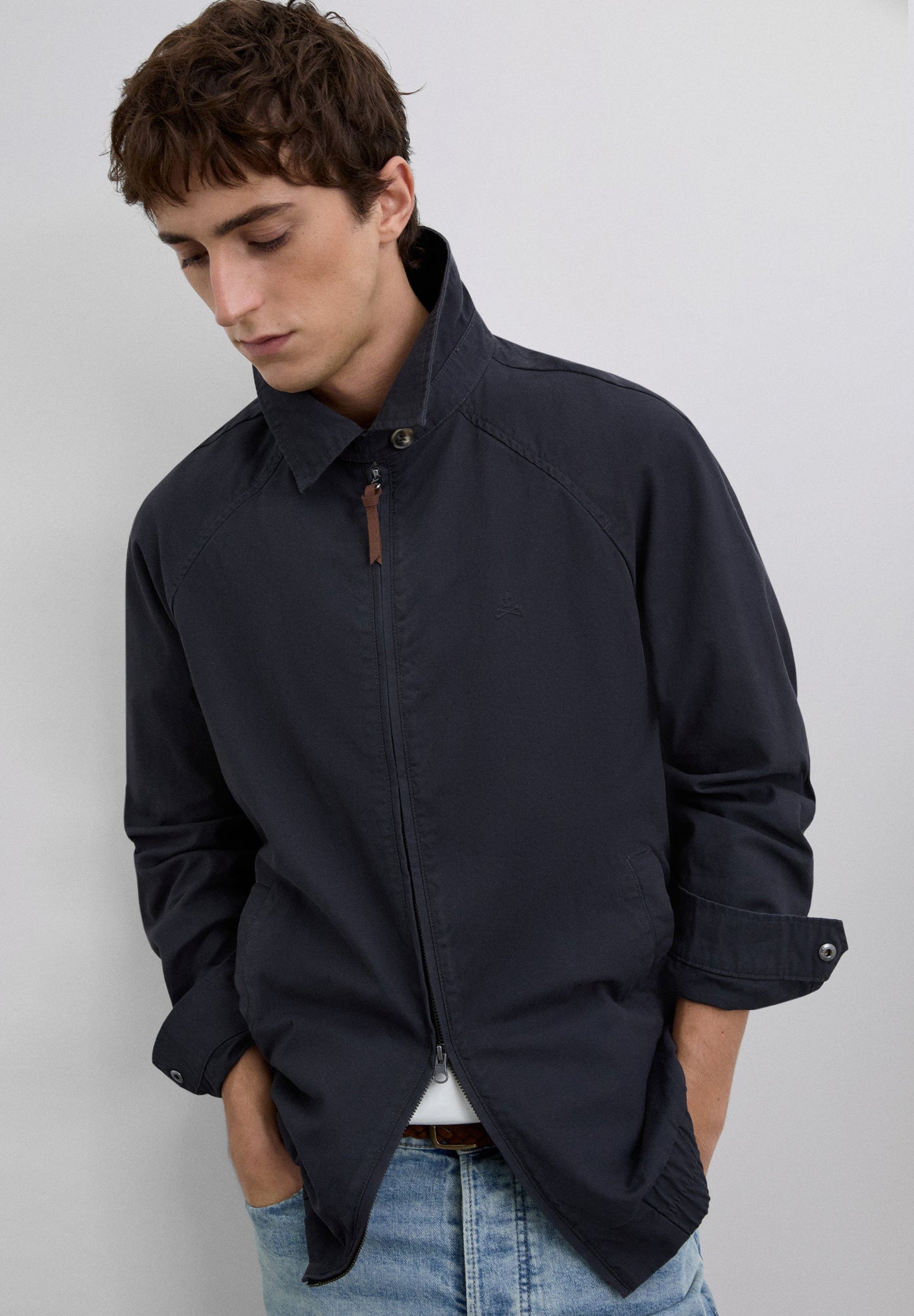 CHAQUETA BOMBER LOGO