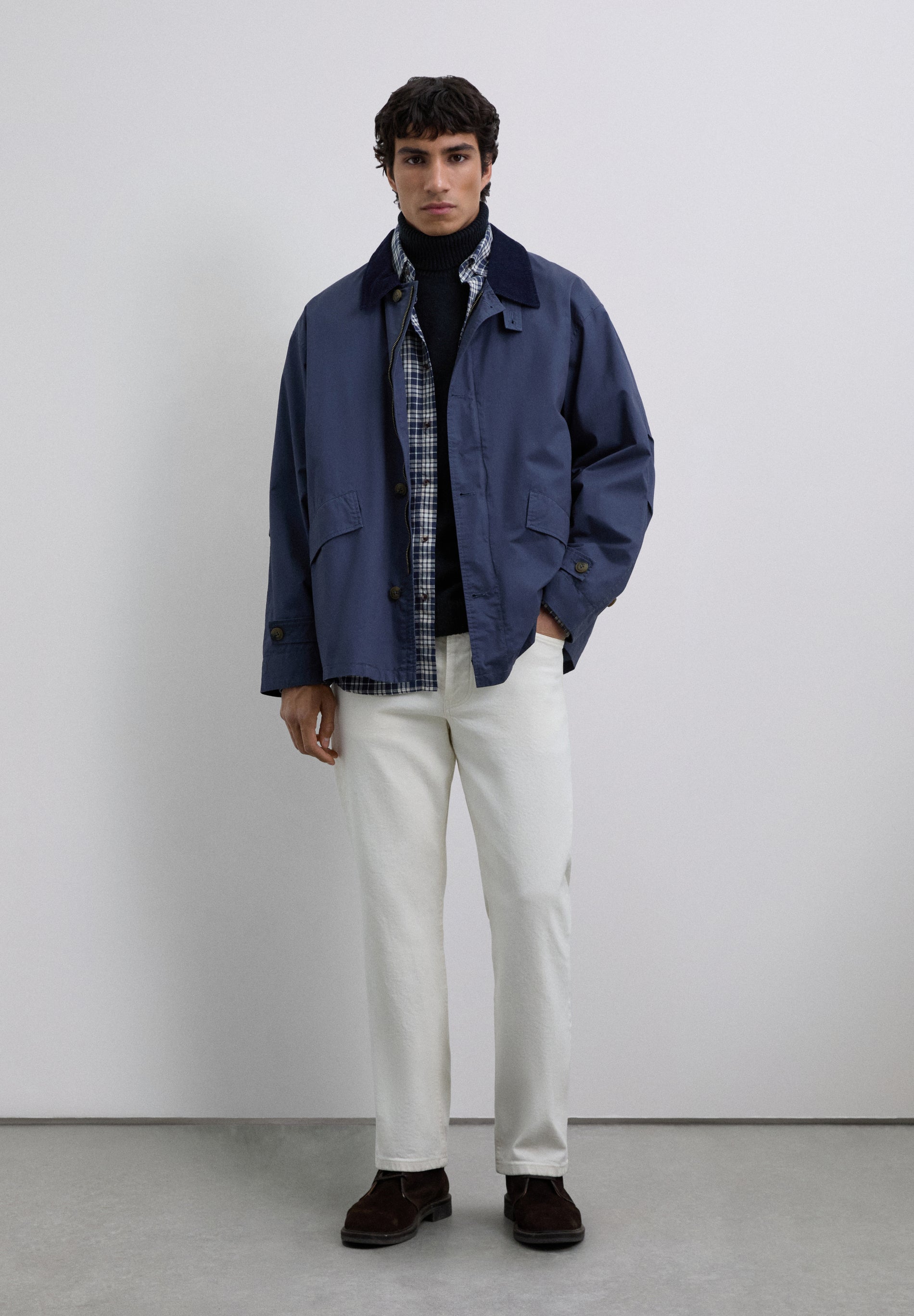 CHAQUETA CUELLO PANA