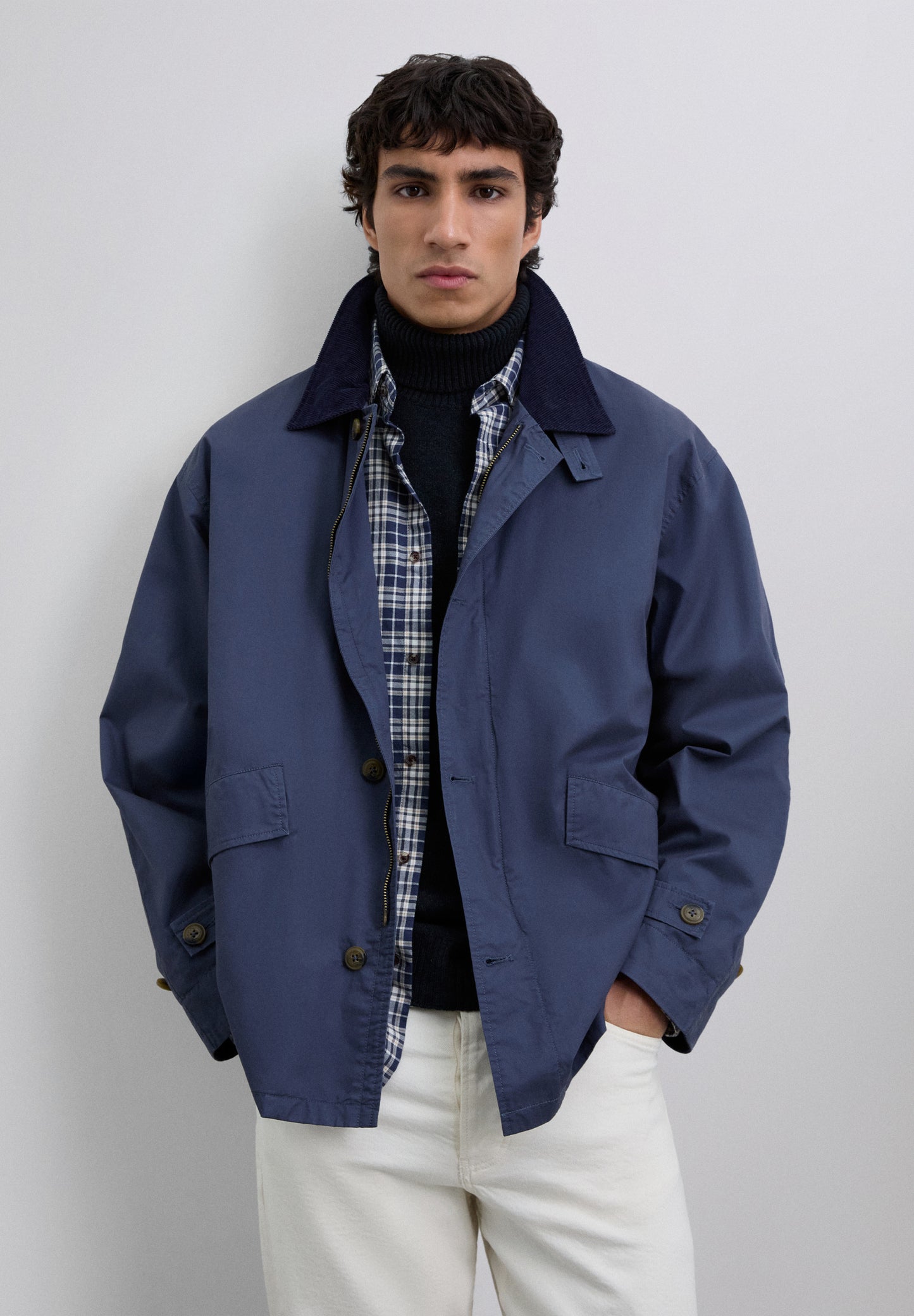 CHAQUETA CUELLO PANA
