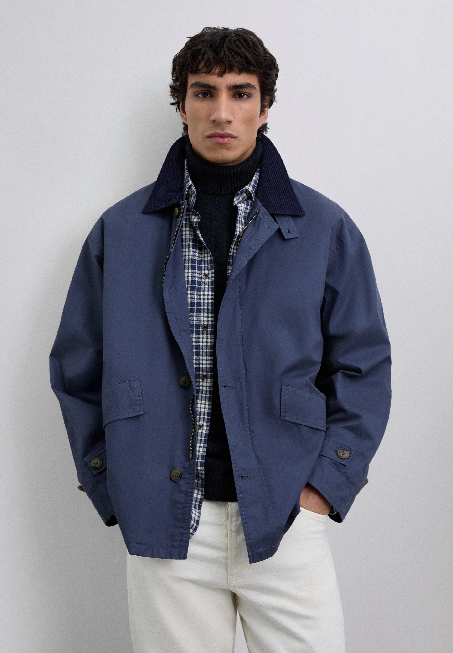 CHAQUETA CUELLO PANA
