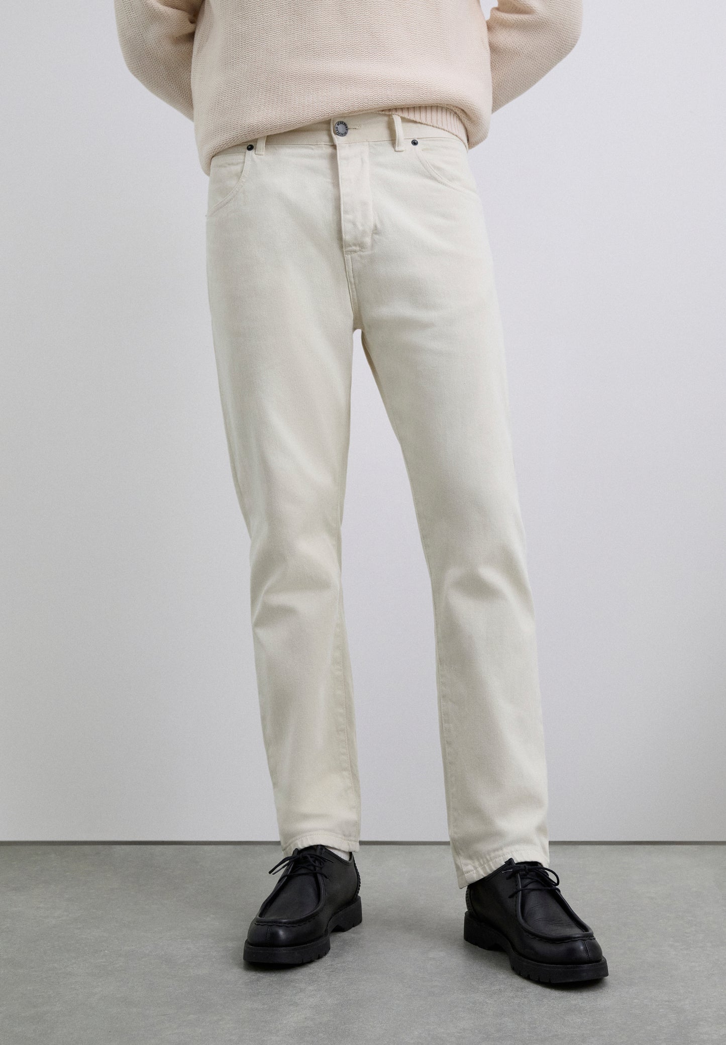 PANTALÓN RECTO ALGODÓN