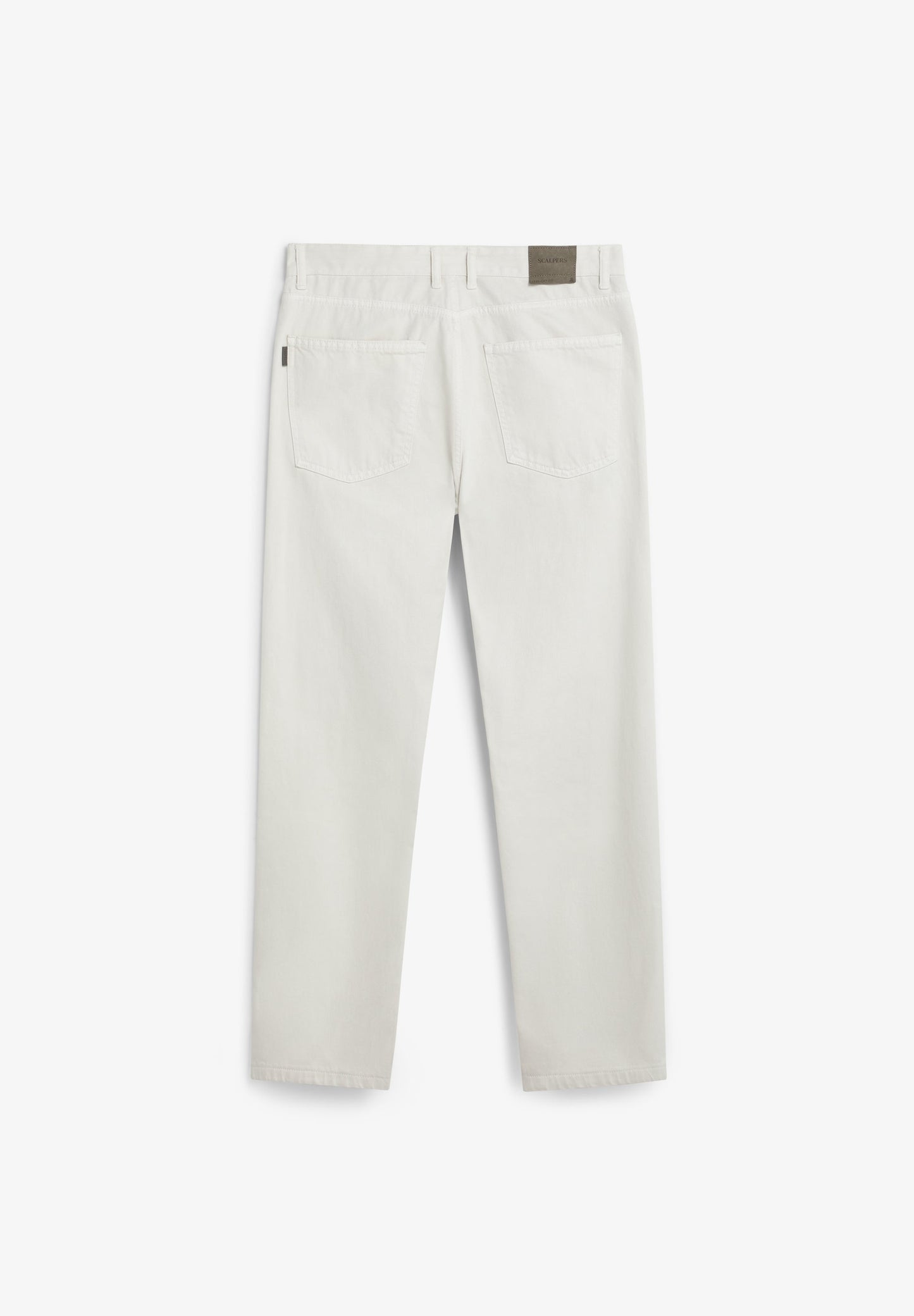 PANTALÓN RECTO ALGODÓN