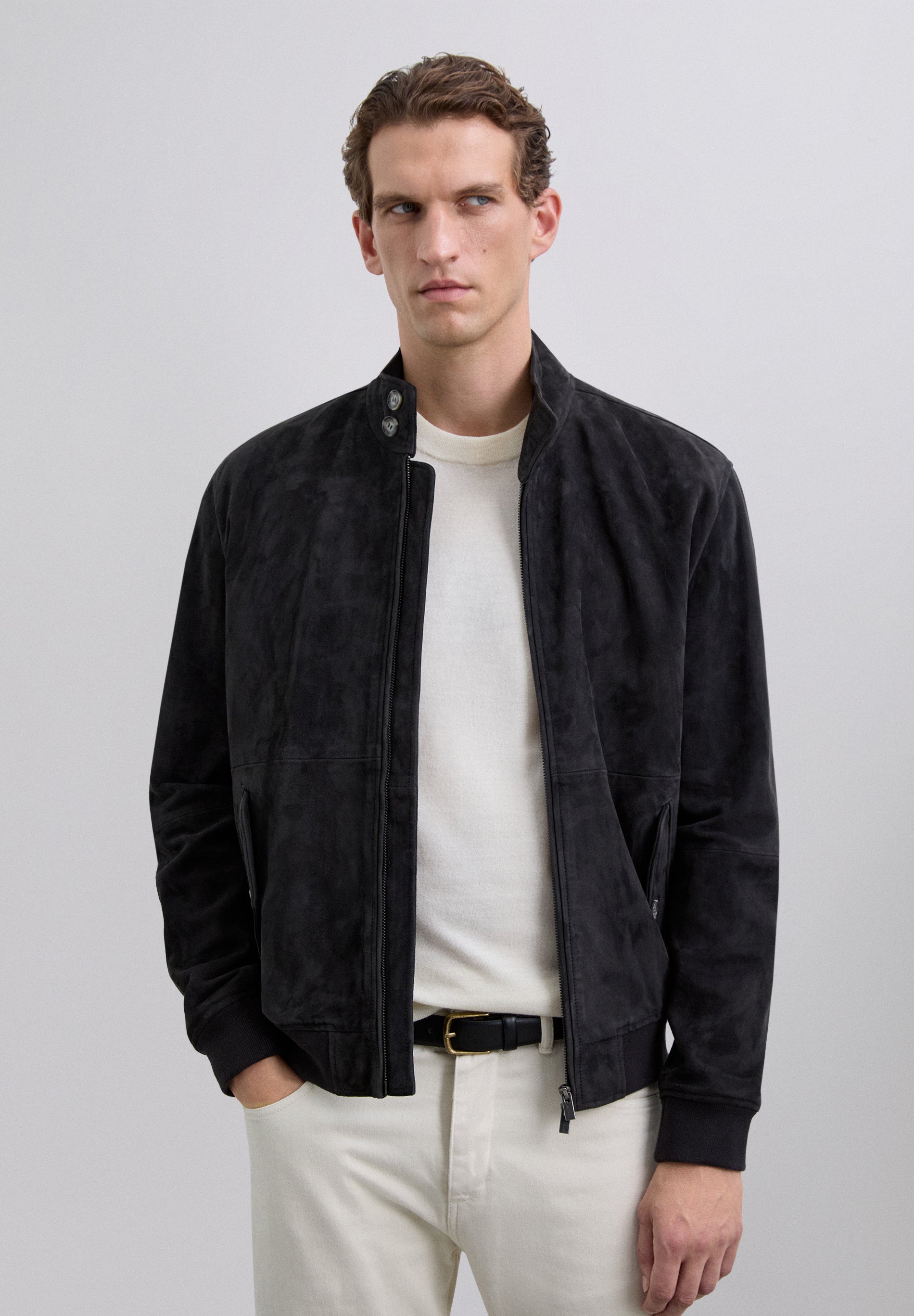 CHAQUETA 100% PIEL CAPRINA - Scalpers