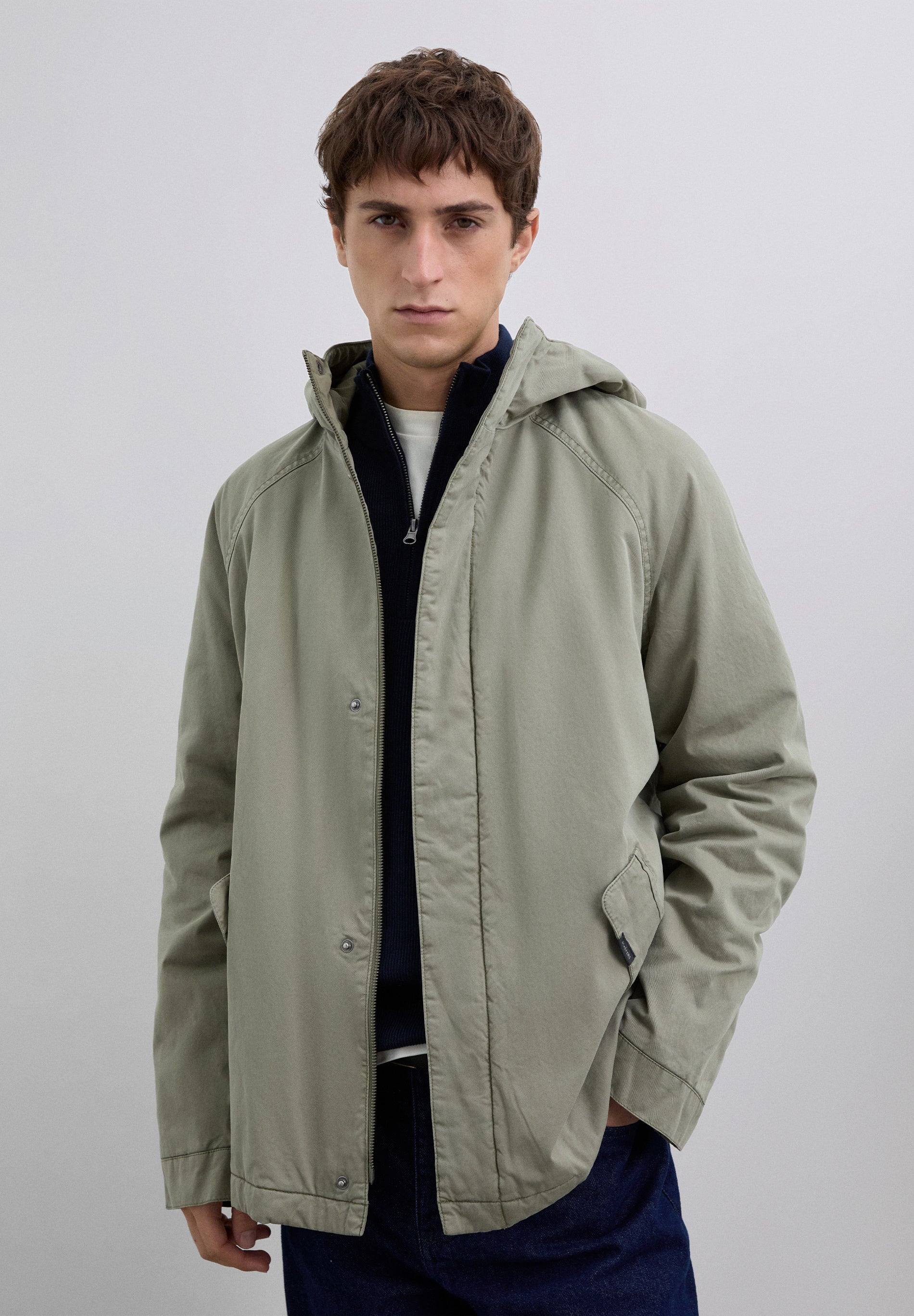 PARKA CAPUCHA ALGODÓN - Scalpers