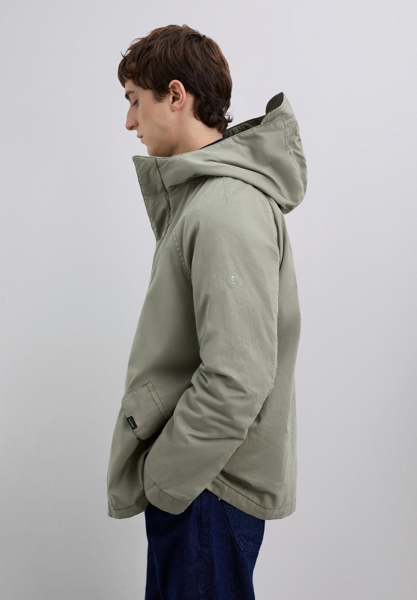 PARKA CAPUCHA ALGODÓN