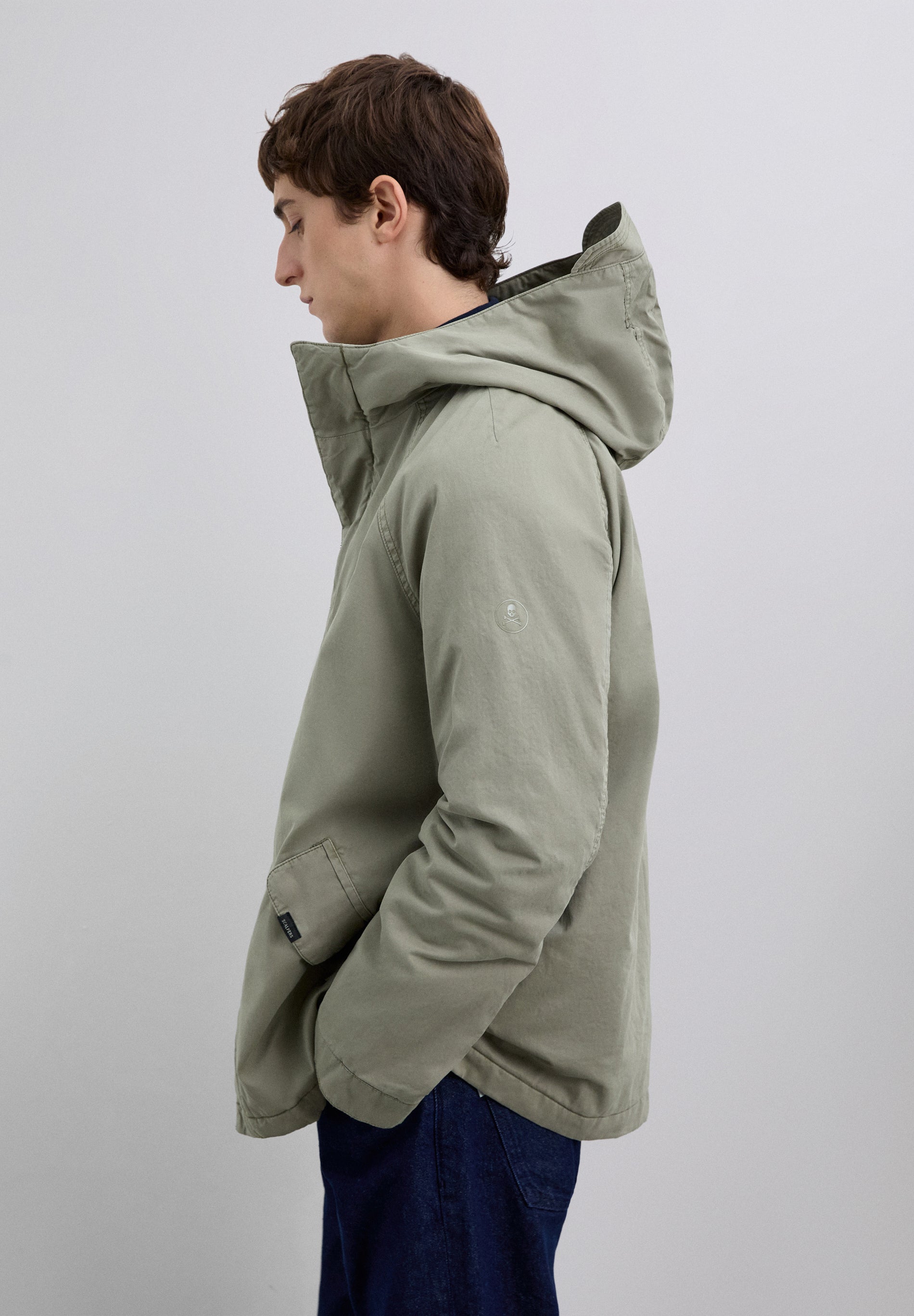 PARKA CAPUCHA ALGODÓN