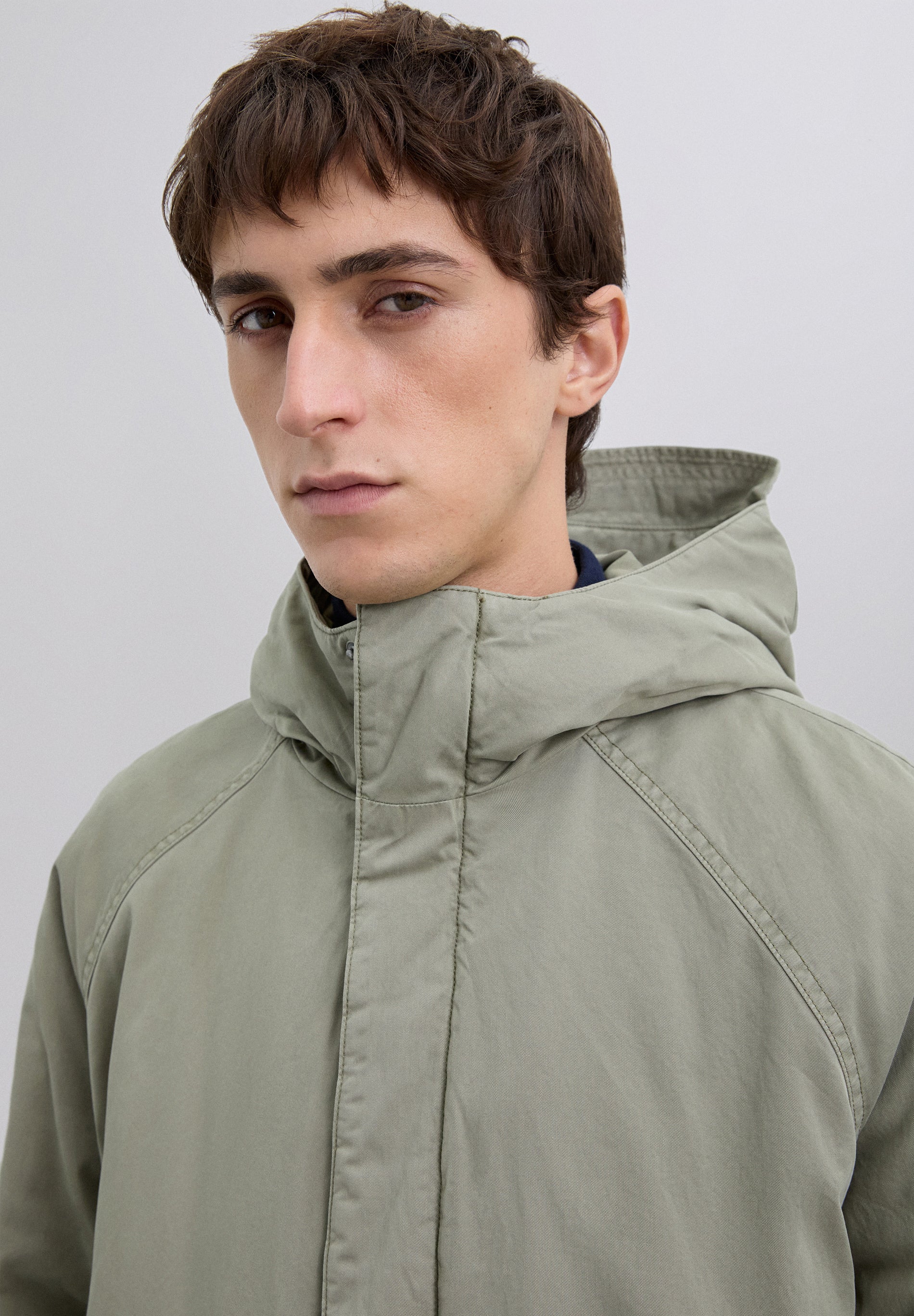 PARKA CAPUCHA ALGODÓN - Scalpers