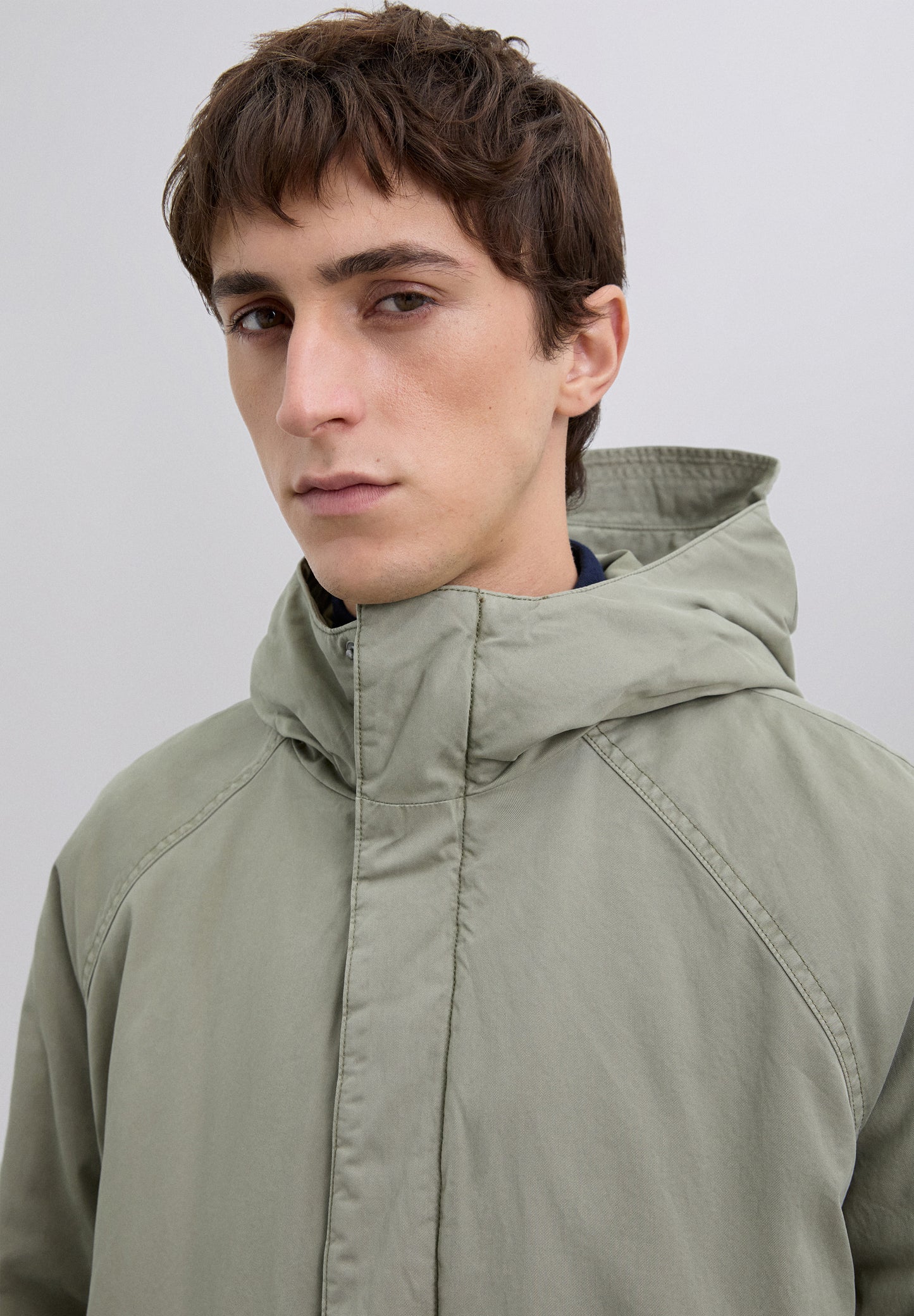 PARKA CAPUCHA ALGODÓN