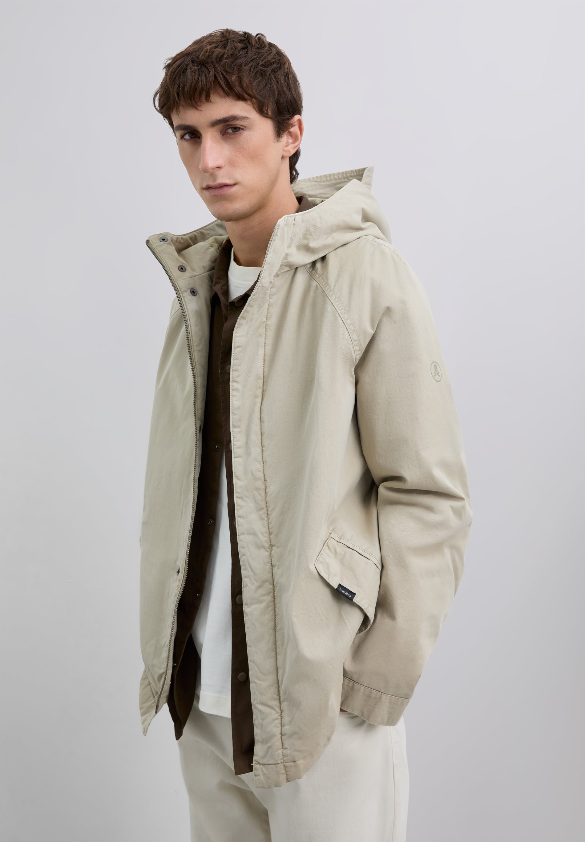 PARKA CAPUCHA ALGODÓN