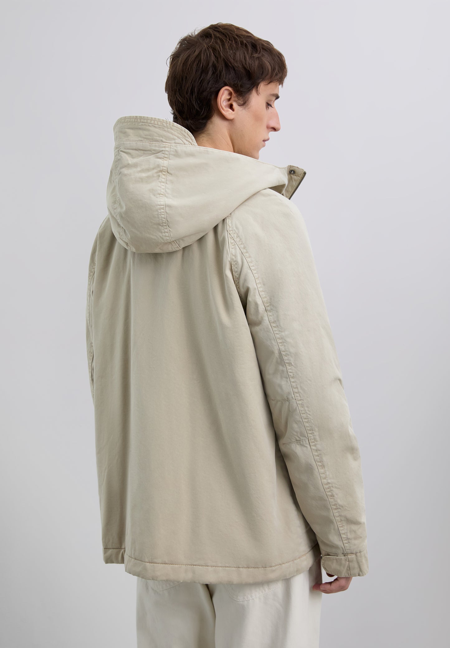 PARKA CAPUCHA ALGODÓN
