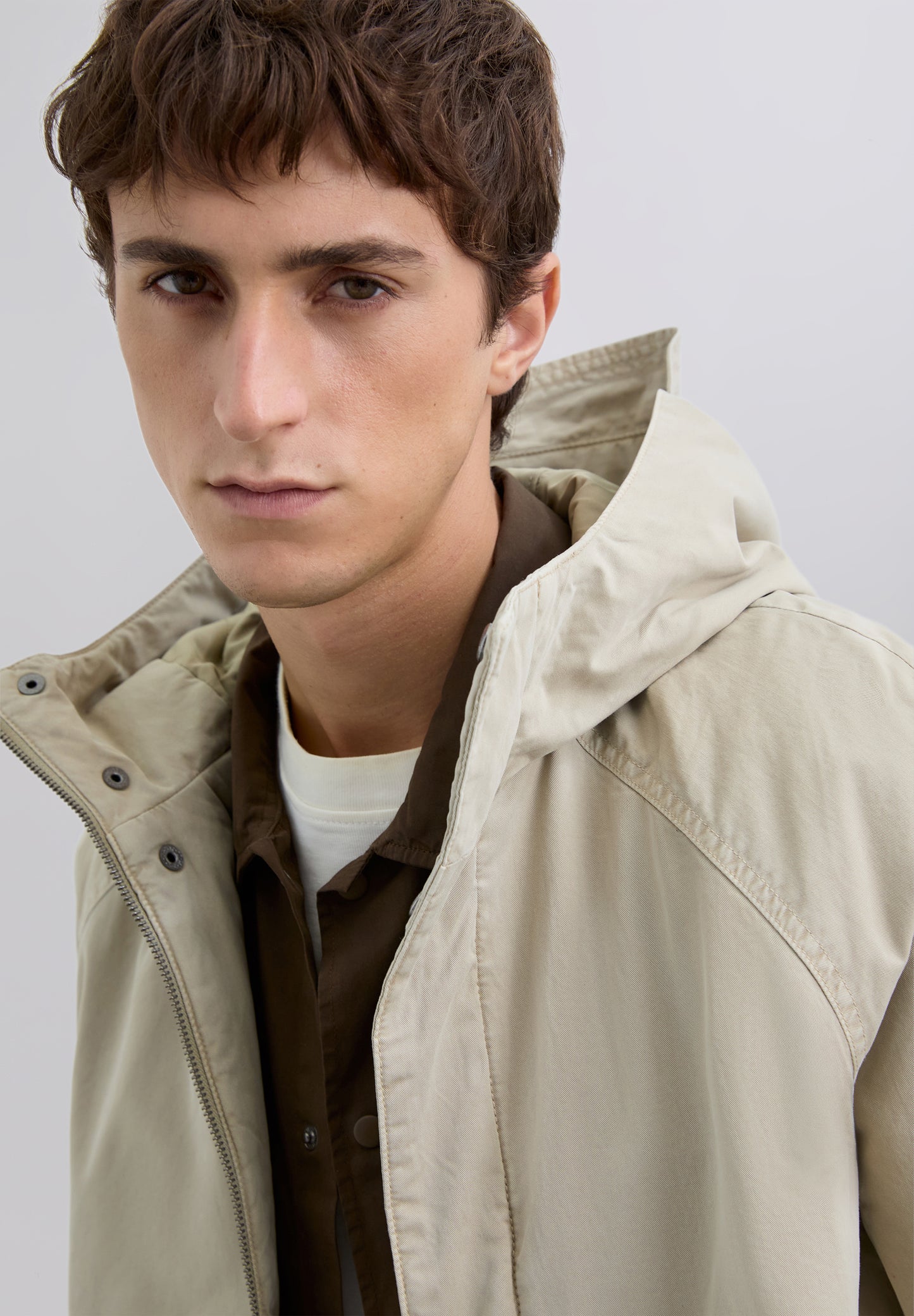 PARKA CAPUCHA ALGODÓN