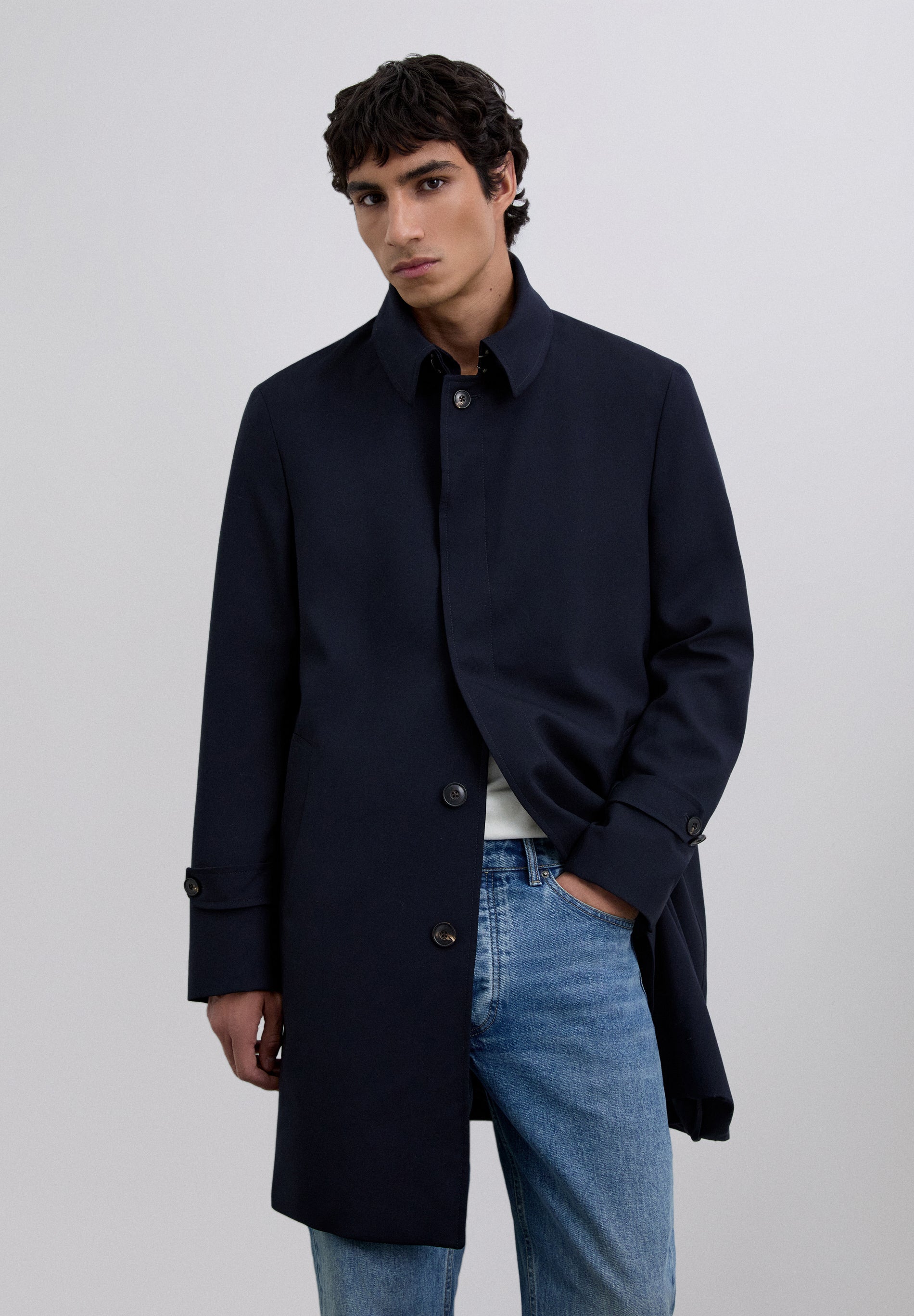 GABARDINA 100% PIEL