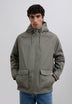 CHAQUETA IMPERMEABLE LOGO