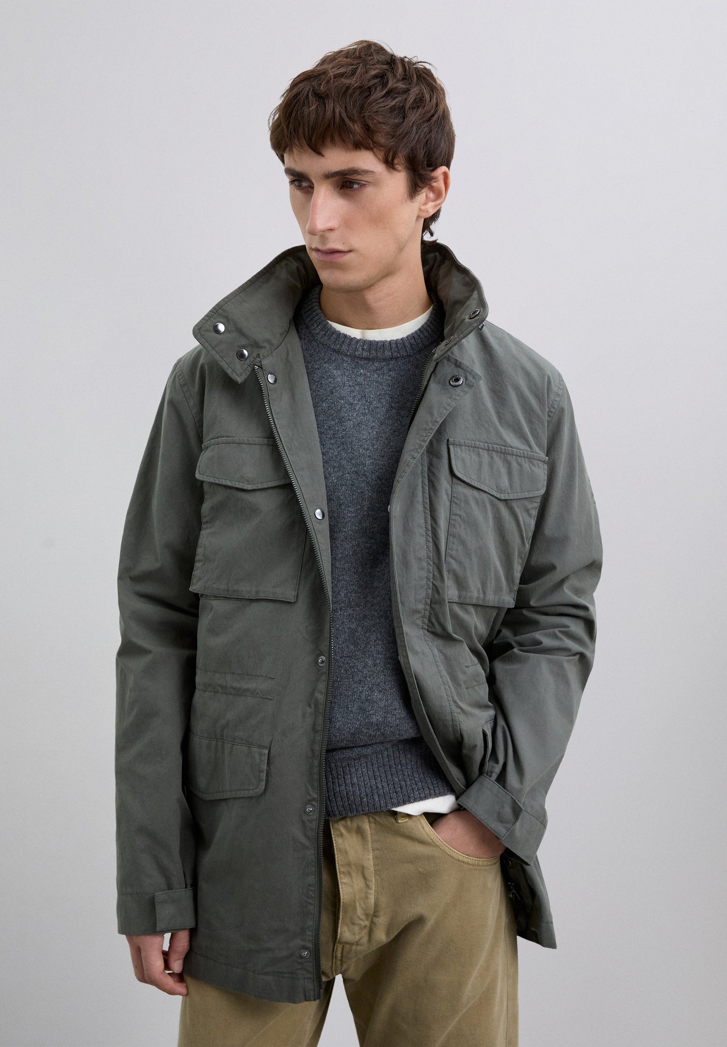PARKA MILITAR LOGO