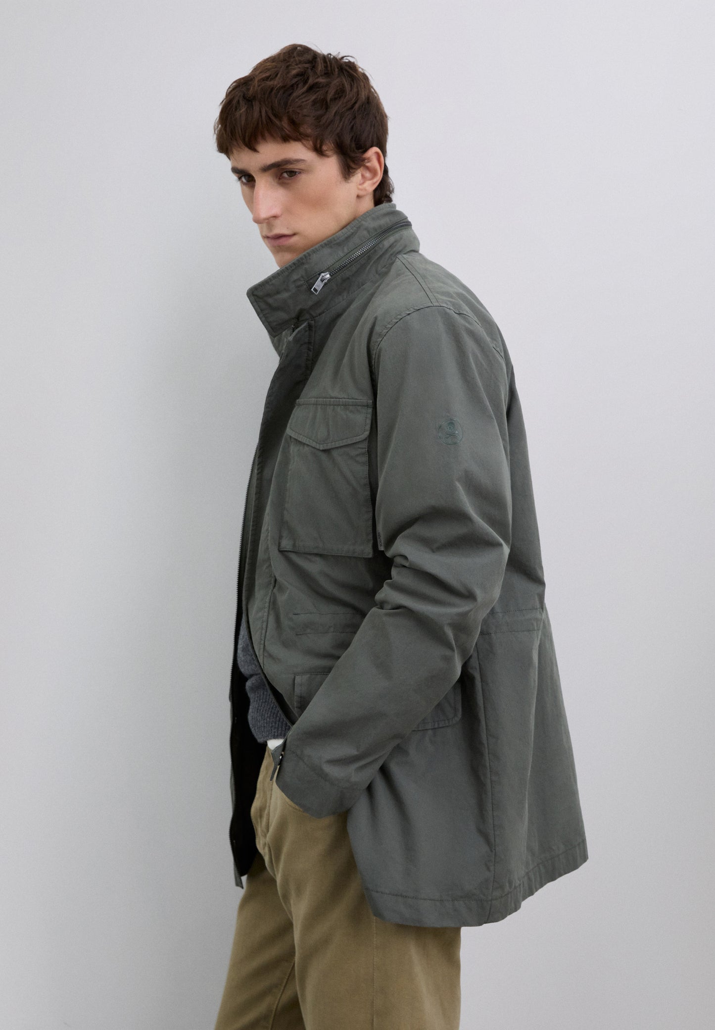 PARKA MILITAR LOGO
