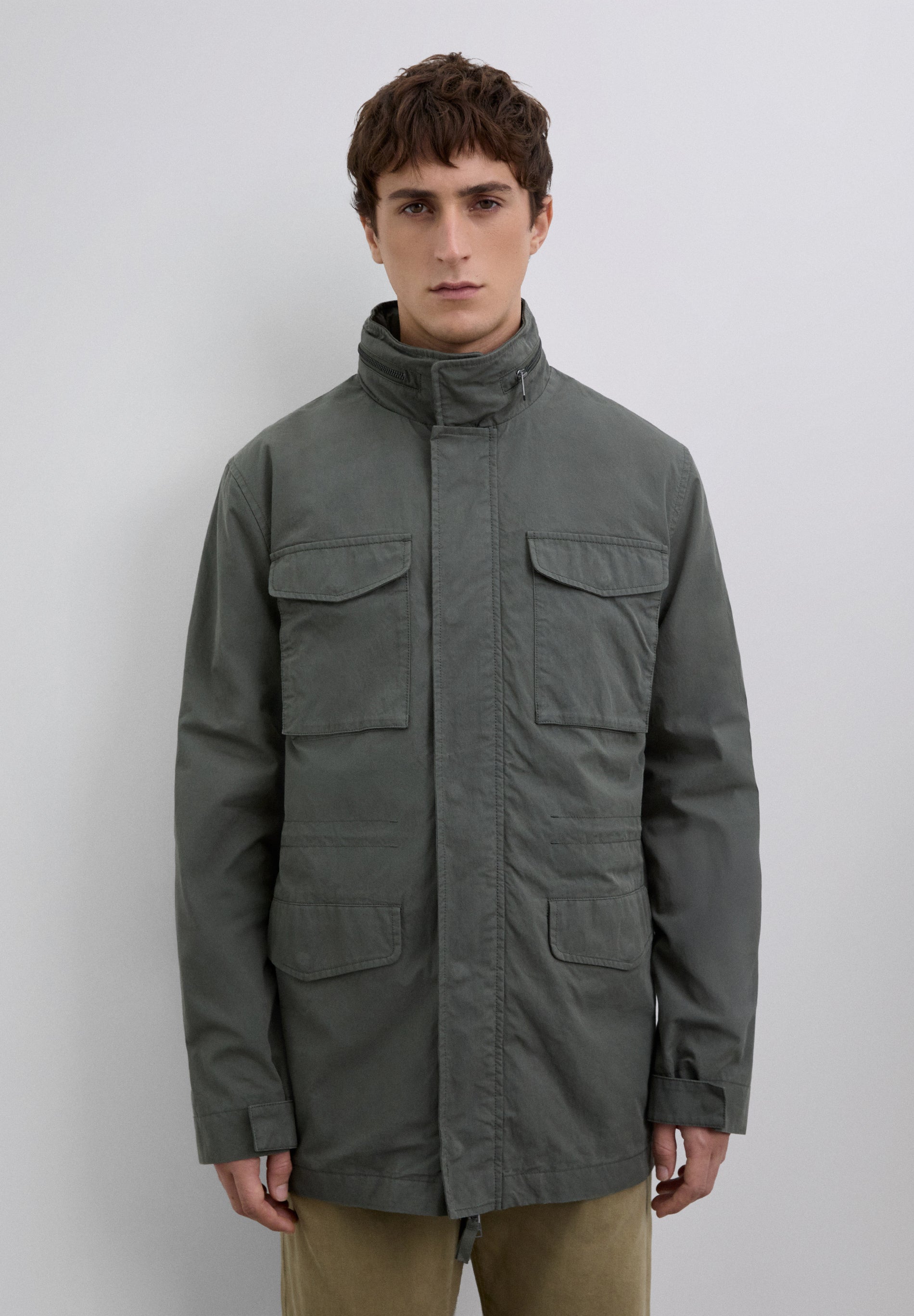PARKA MILITAR LOGO - Scalpers