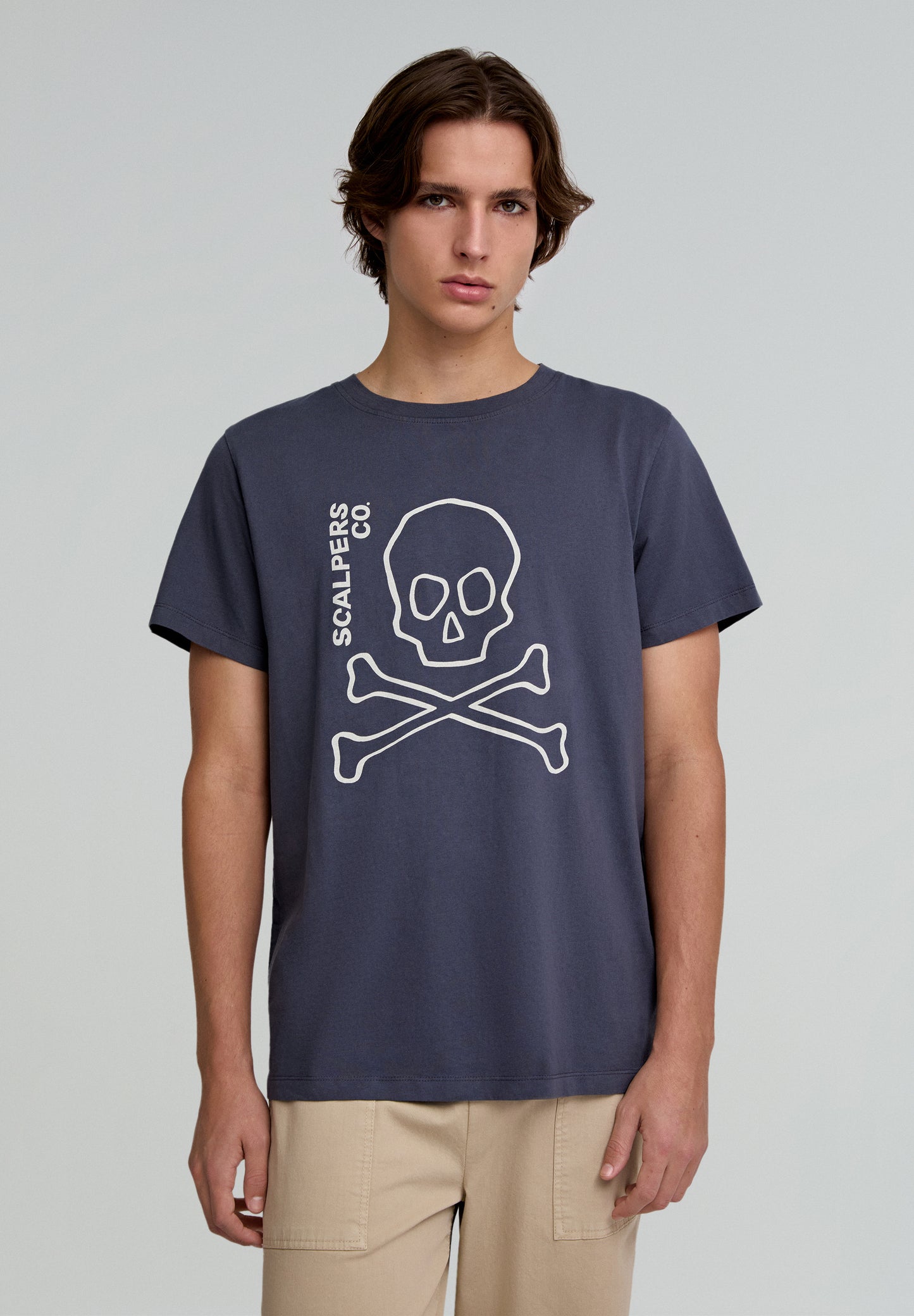 CAMISETA CALAVERA FRONTAL