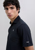 POLO LOGO CONTRASTE ADN