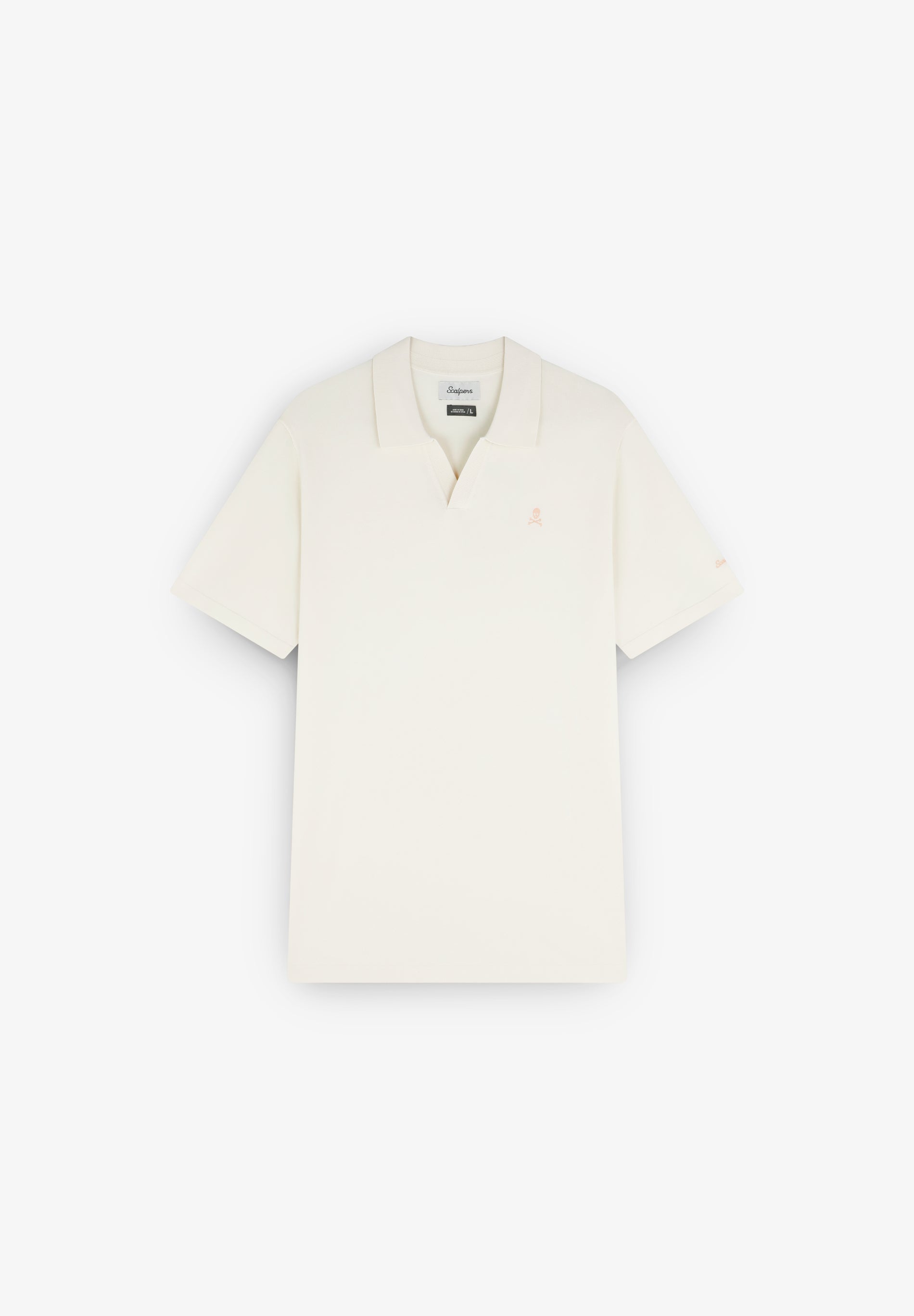 POLO LOGO CONTRASTE ADN