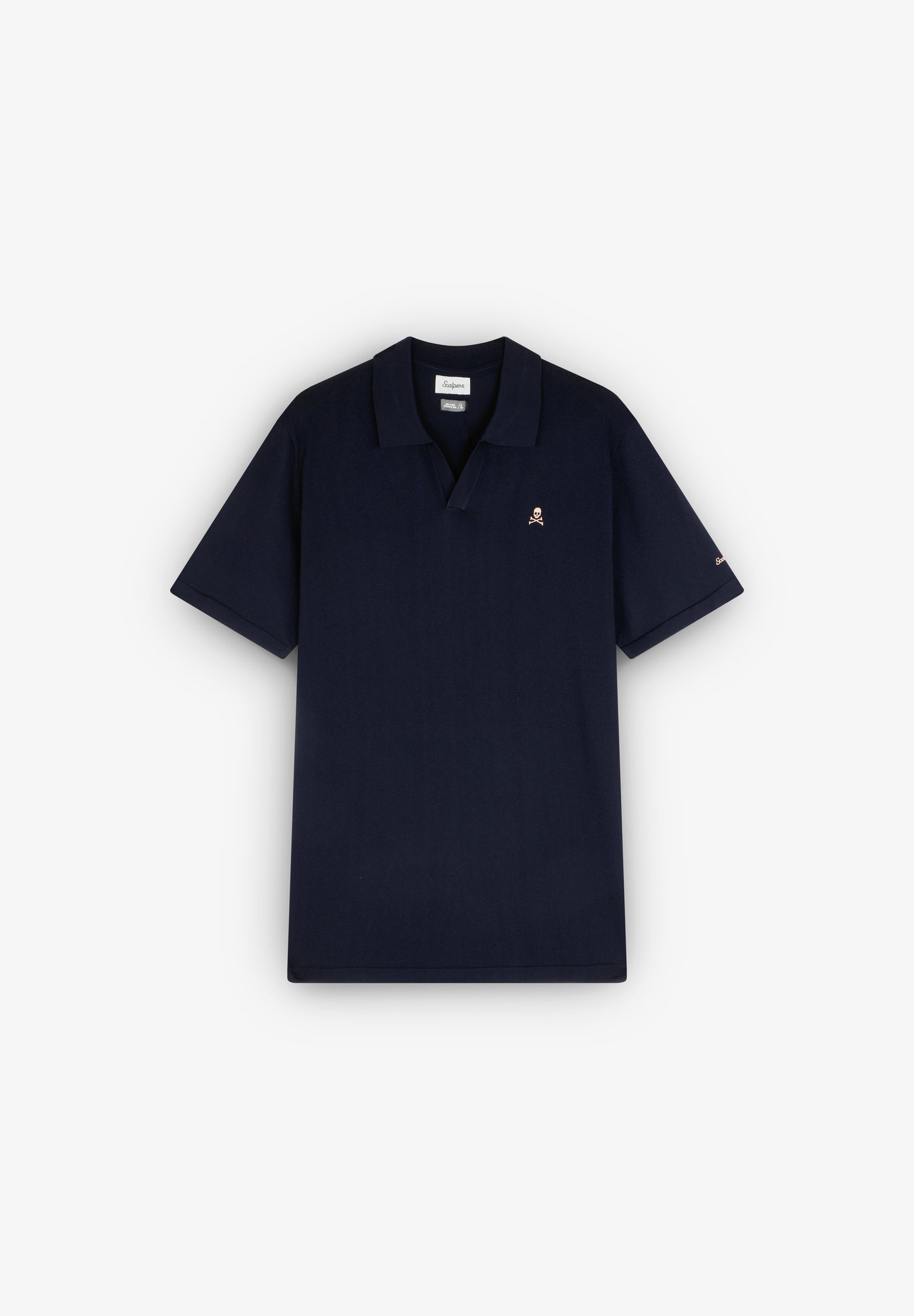 POLO LOGO CONTRASTE ADN