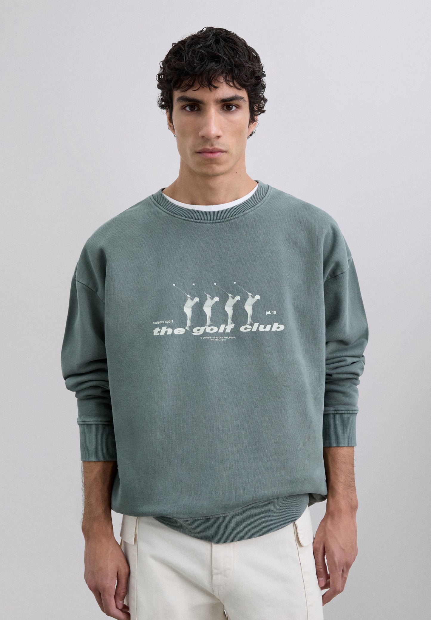 SUDADERA PRINT GOLF ADN