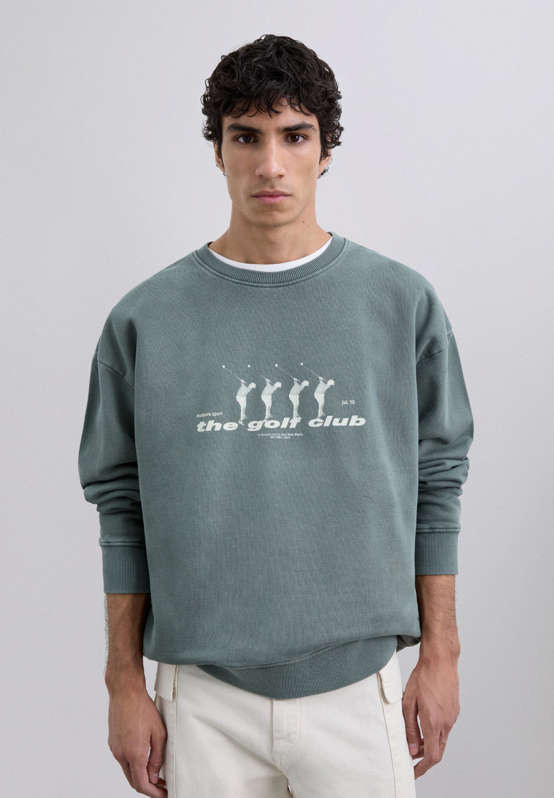 SUDADERA PRINT GOLF ADN