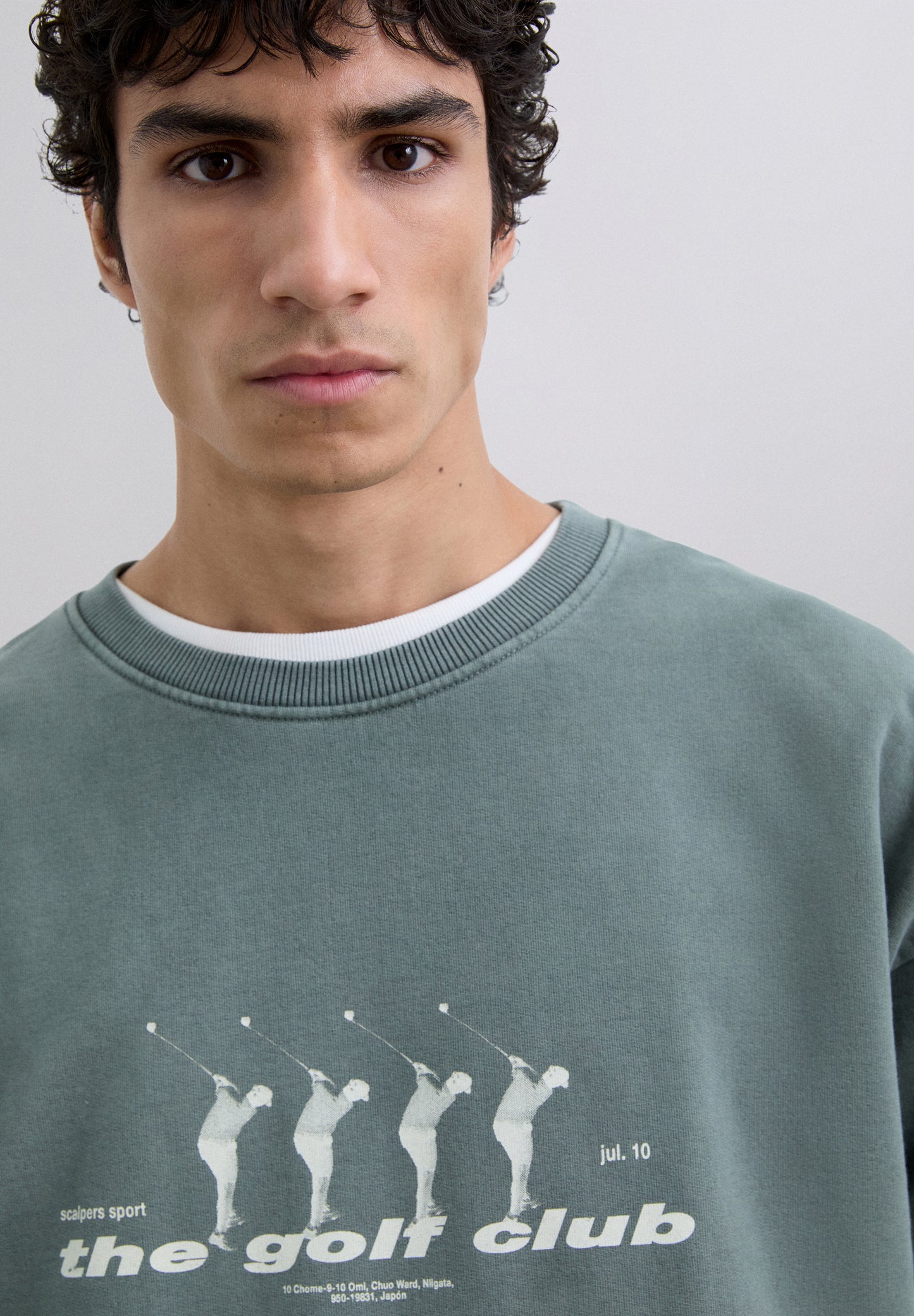 SUDADERA PRINT GOLF ADN
