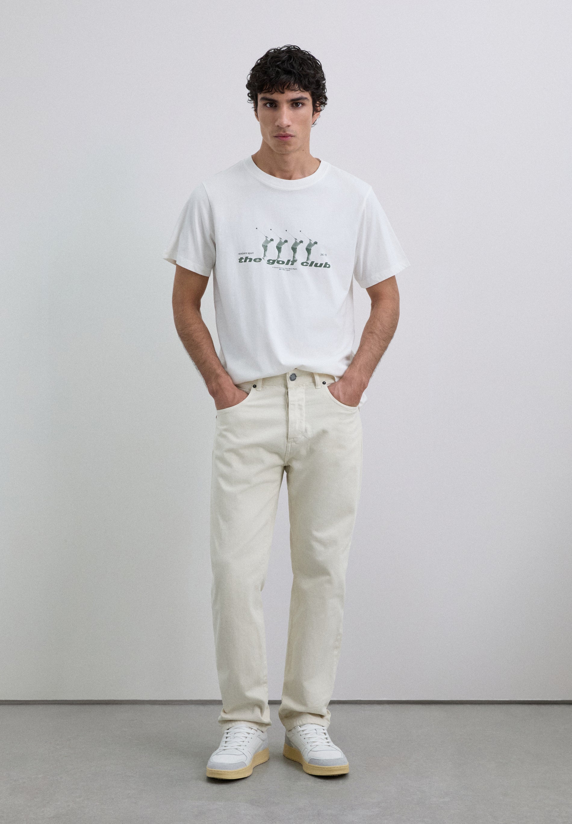 CAMISETA PRINT GOLF ADN