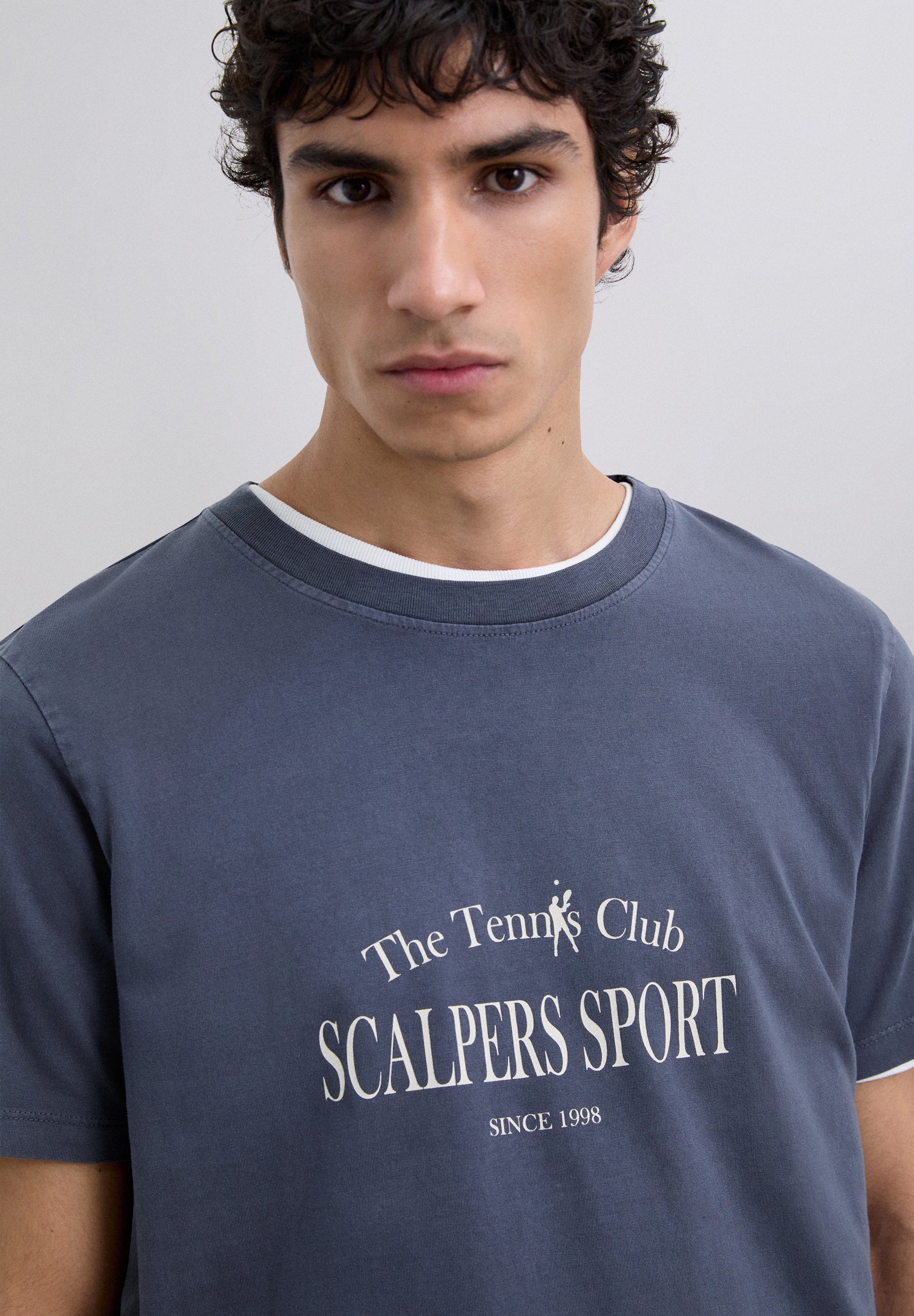 CAMISETA PRINT TENIS ADN