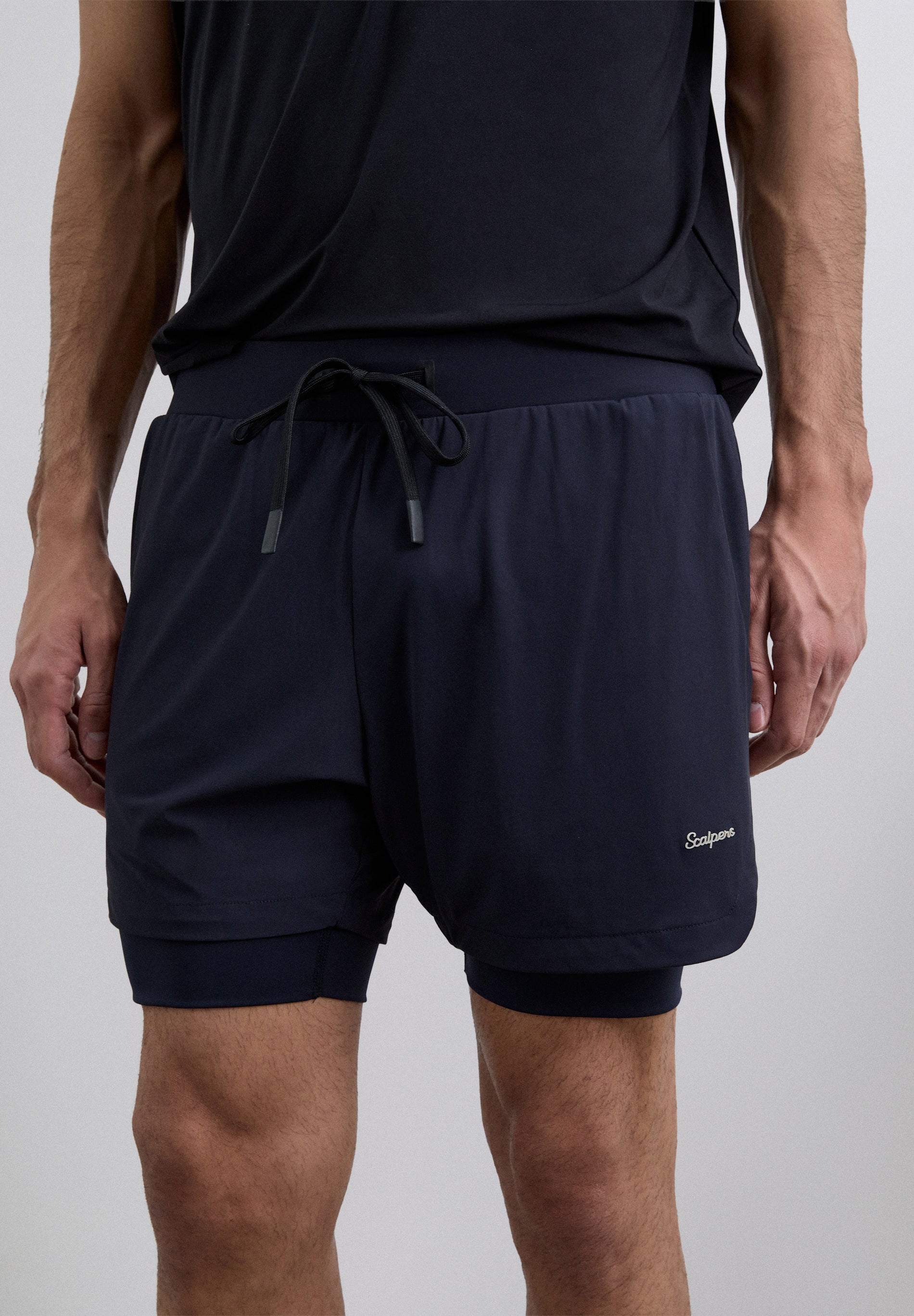 SHORTS LOGO CONTRASTE ADN