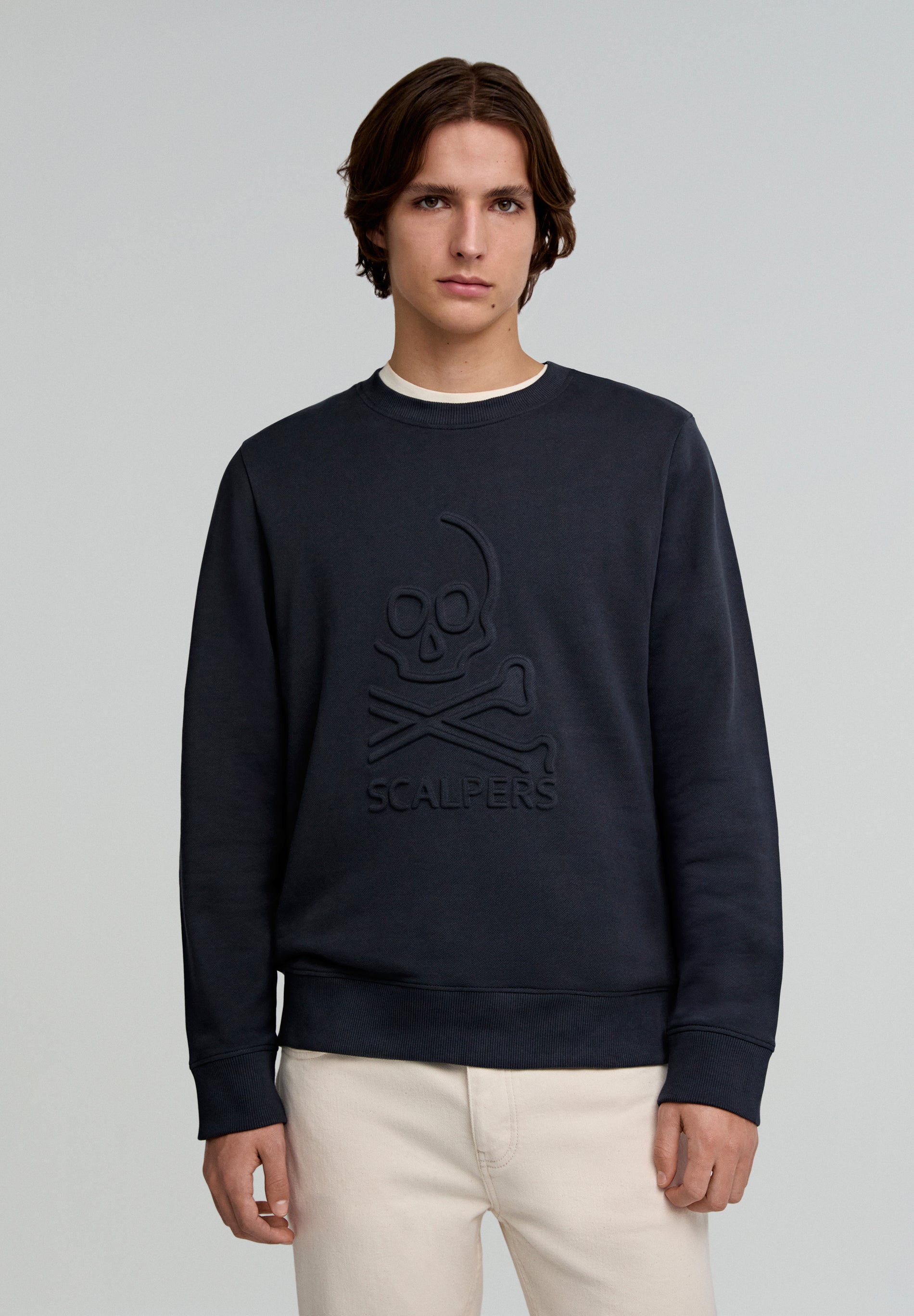 SUDADERA LOGO RELIEVE Scalpers