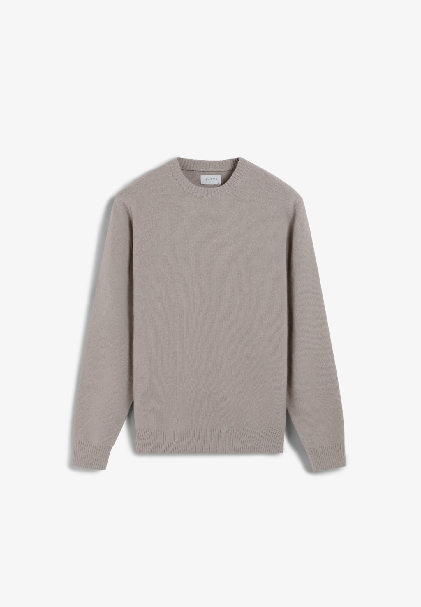 JERSEY CUELLO REDONDO MEZCLA LANA