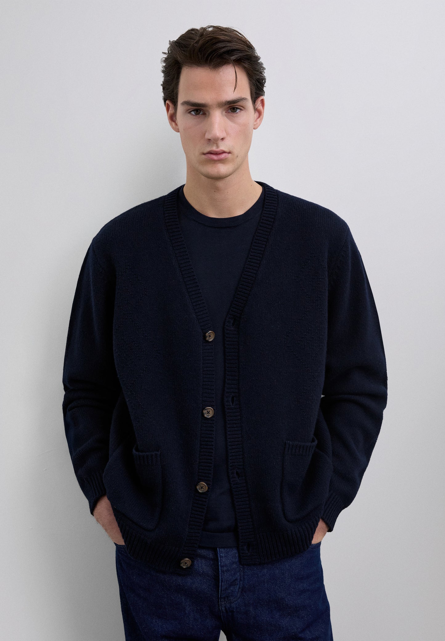 CÁRDIGAN ROMBOS LANA