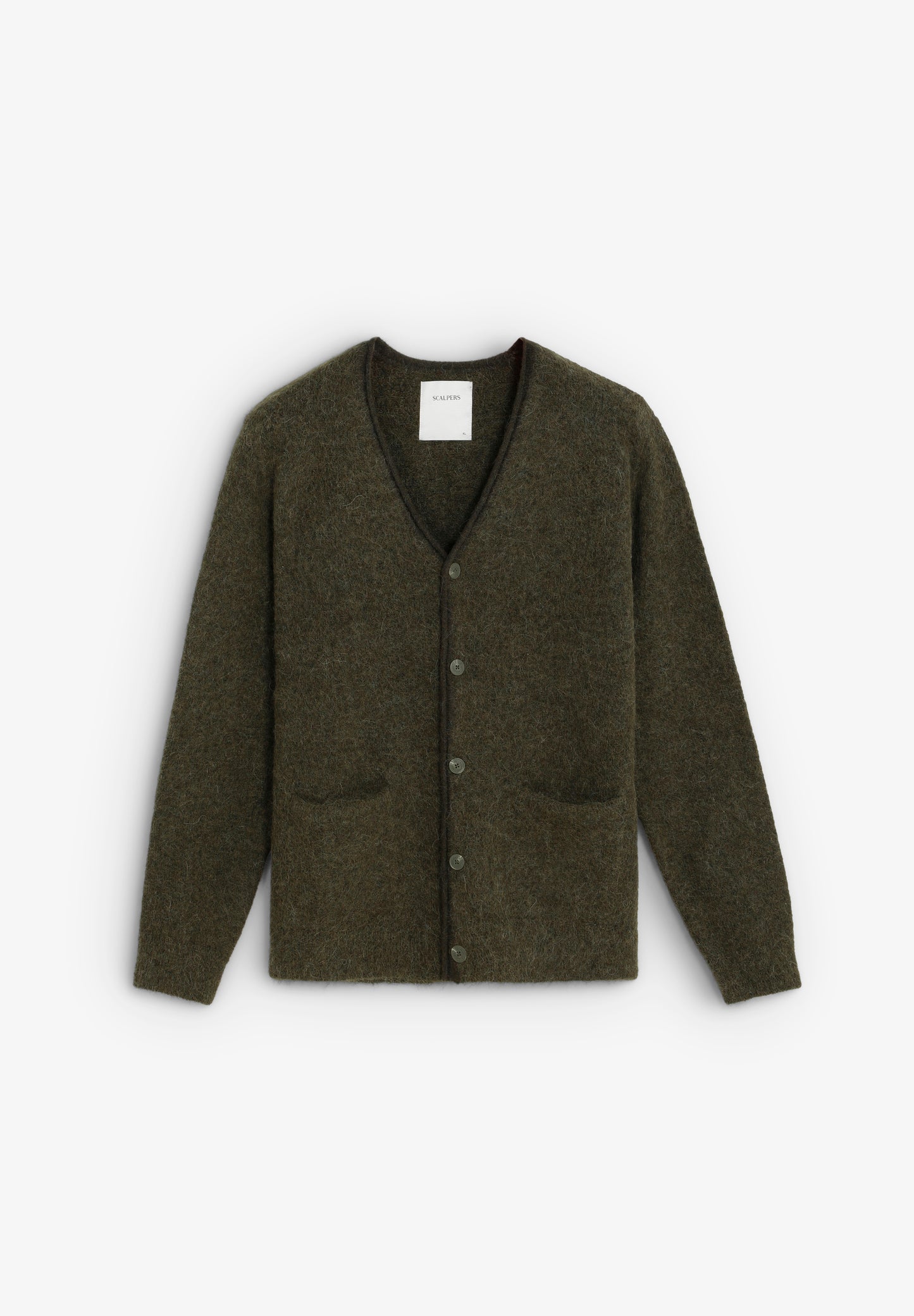CARDIGAN CUELLO PICO ALPACA