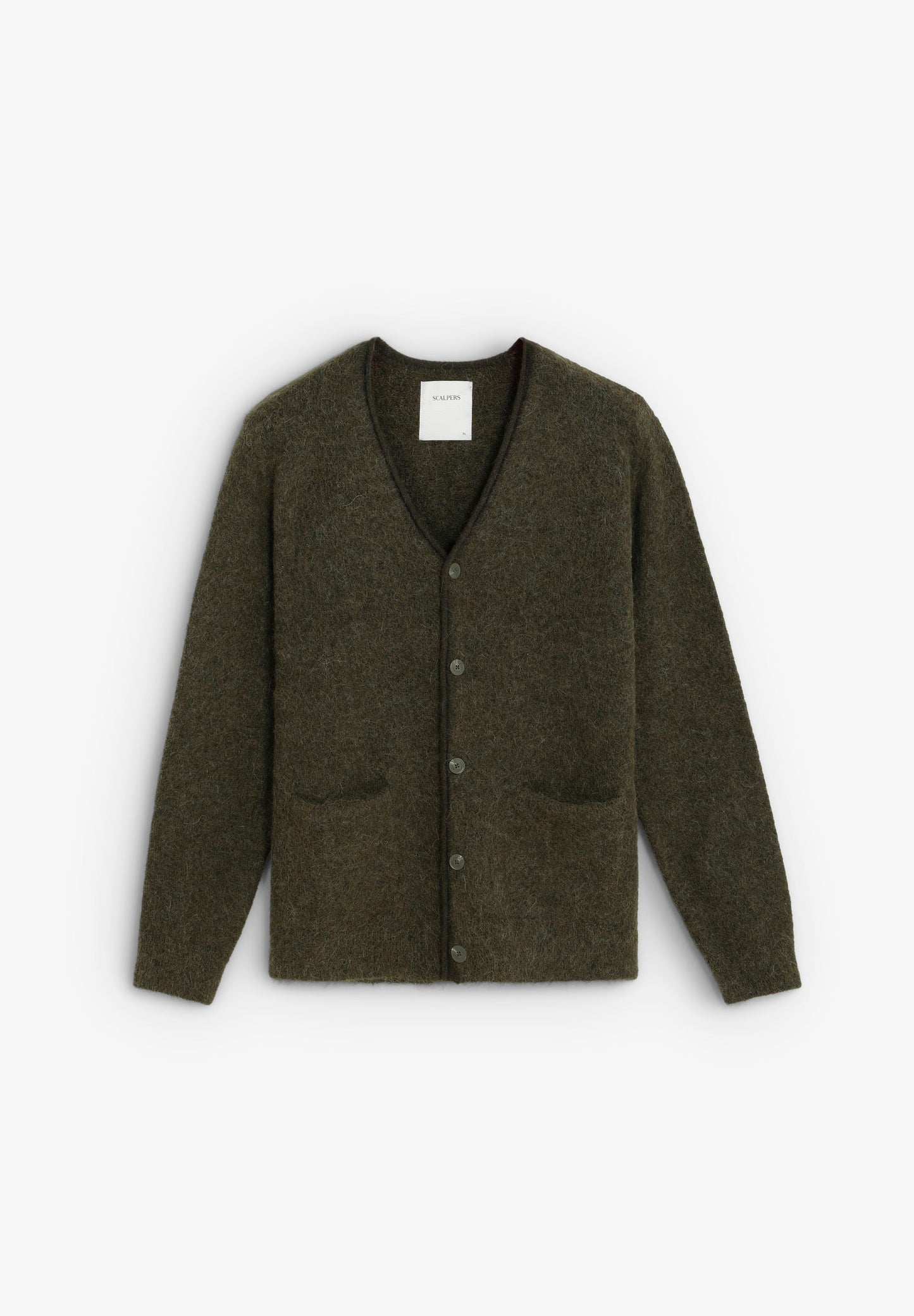 CARDIGAN CUELLO PICO ALPACA