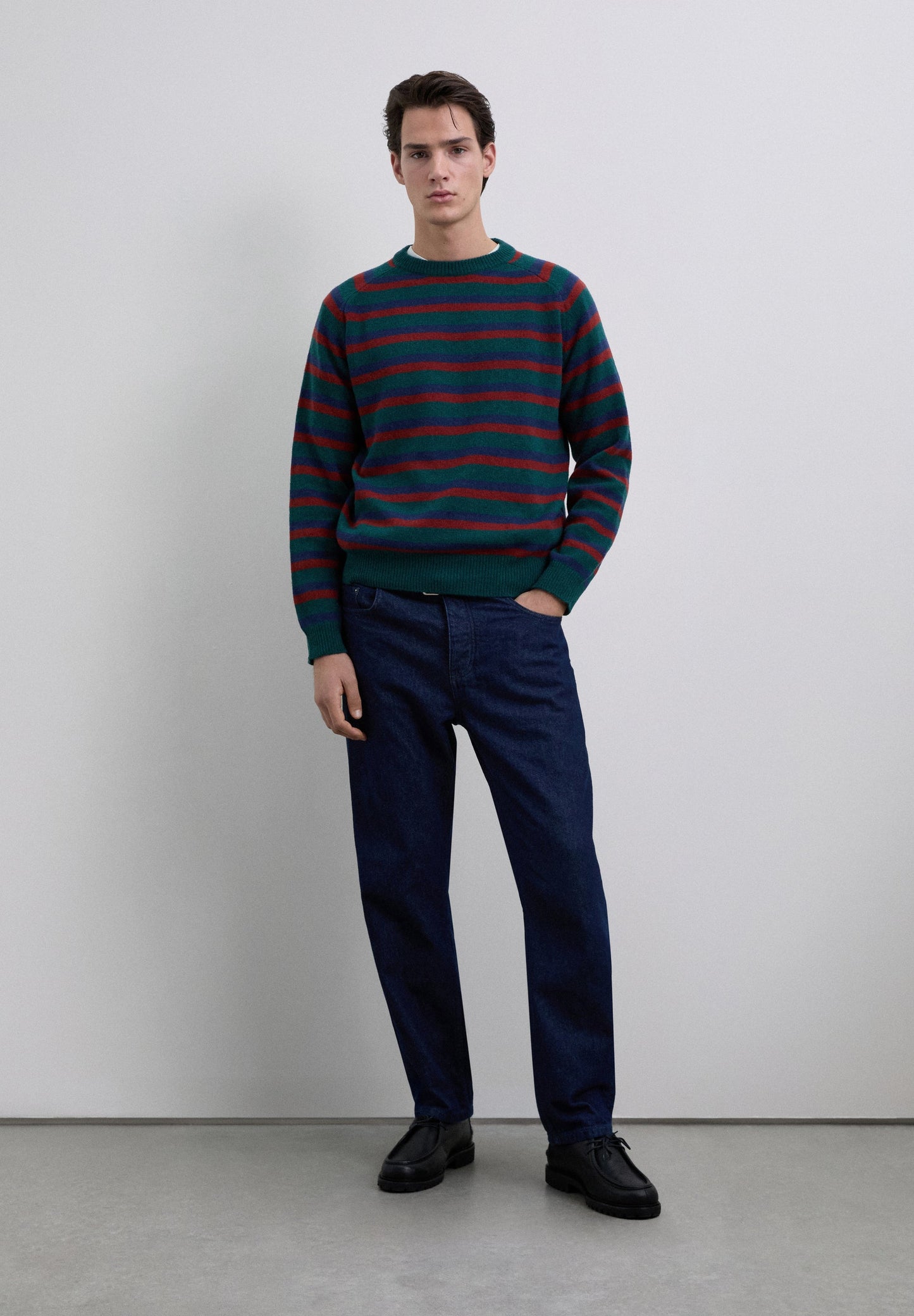 JERSEY CUELLO REDONDO RAYAS