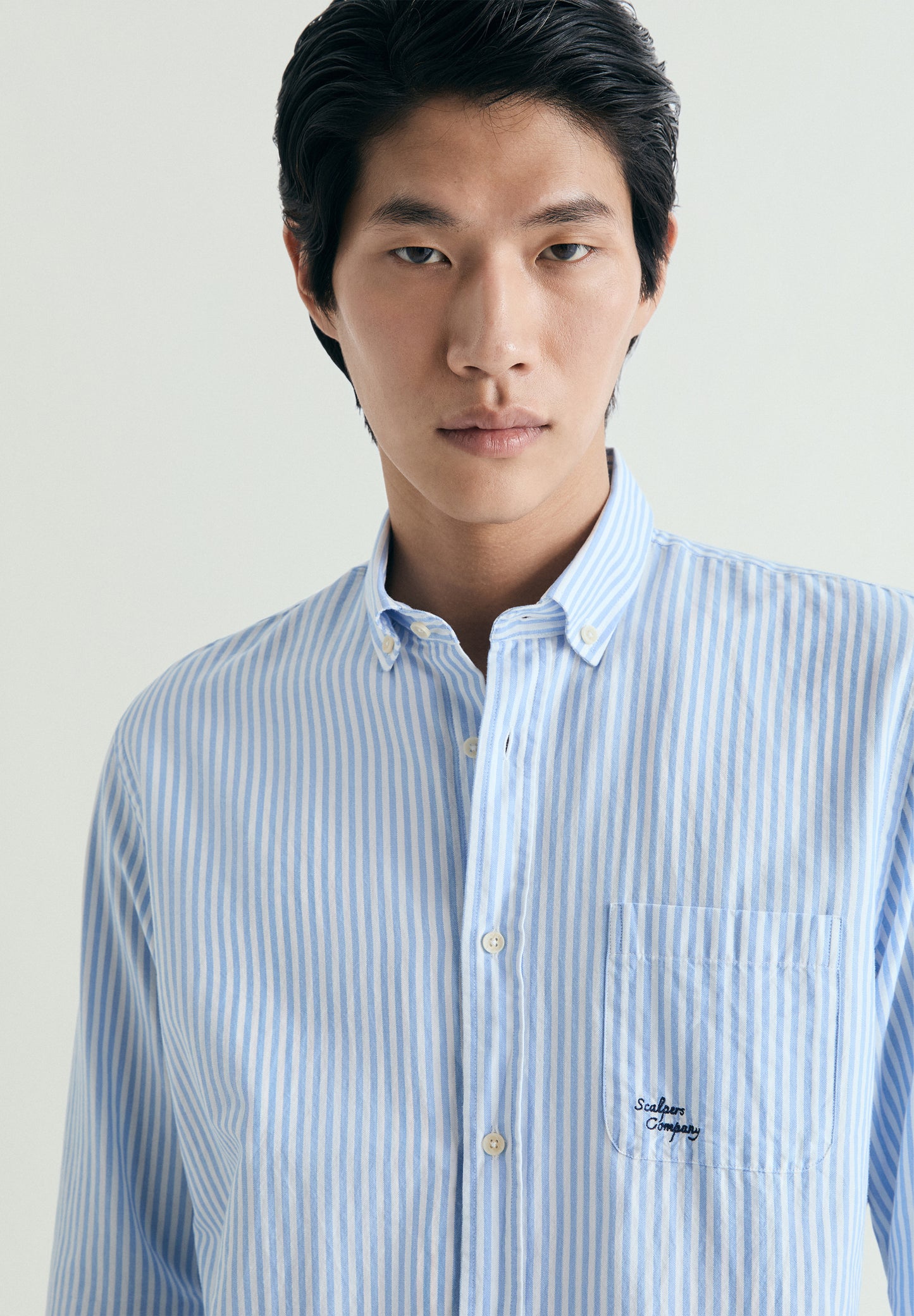 CAMISA RAYAS BOLSILLO