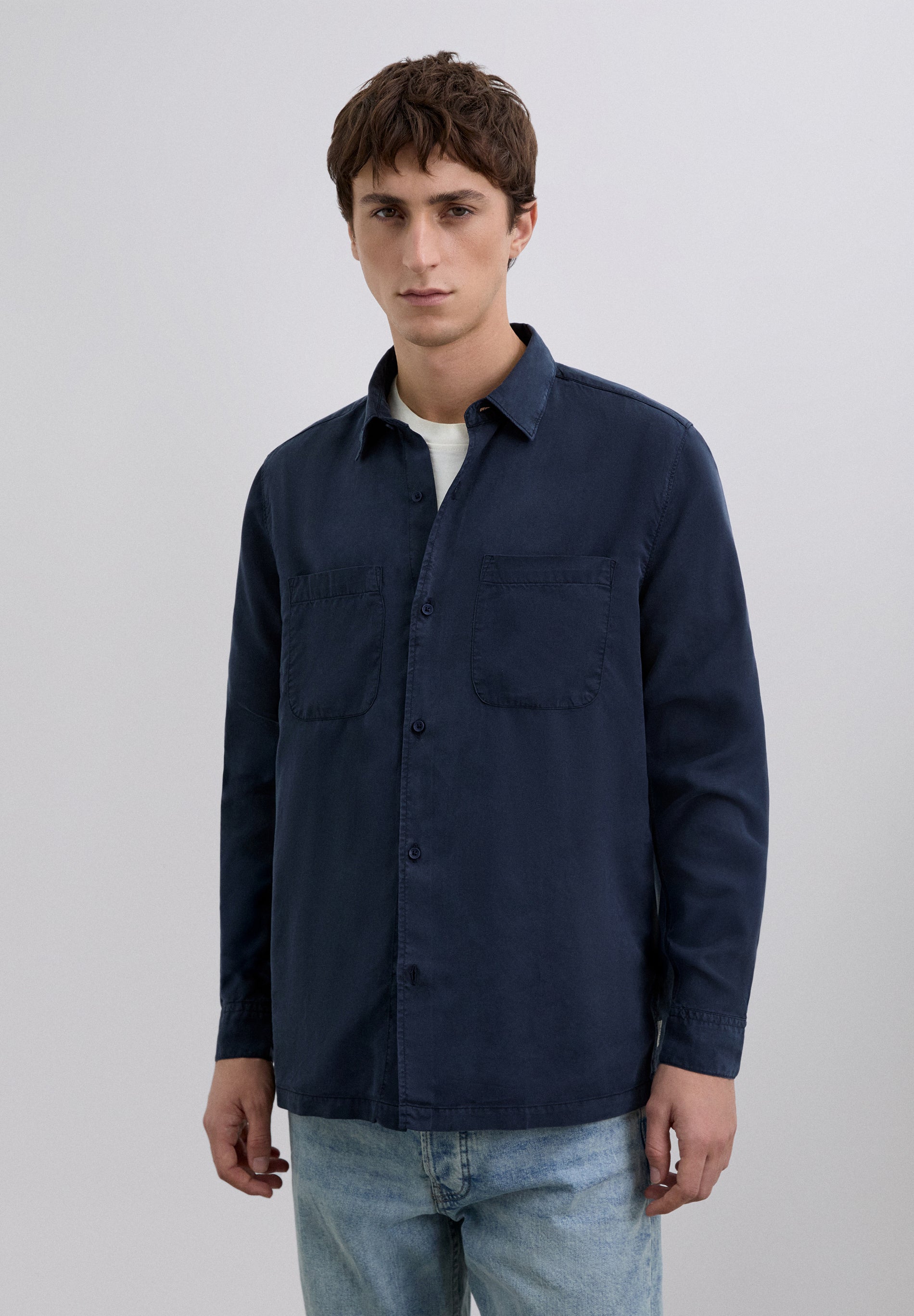 CAMISA SLIM FIT ALGODÓN - Scalpers