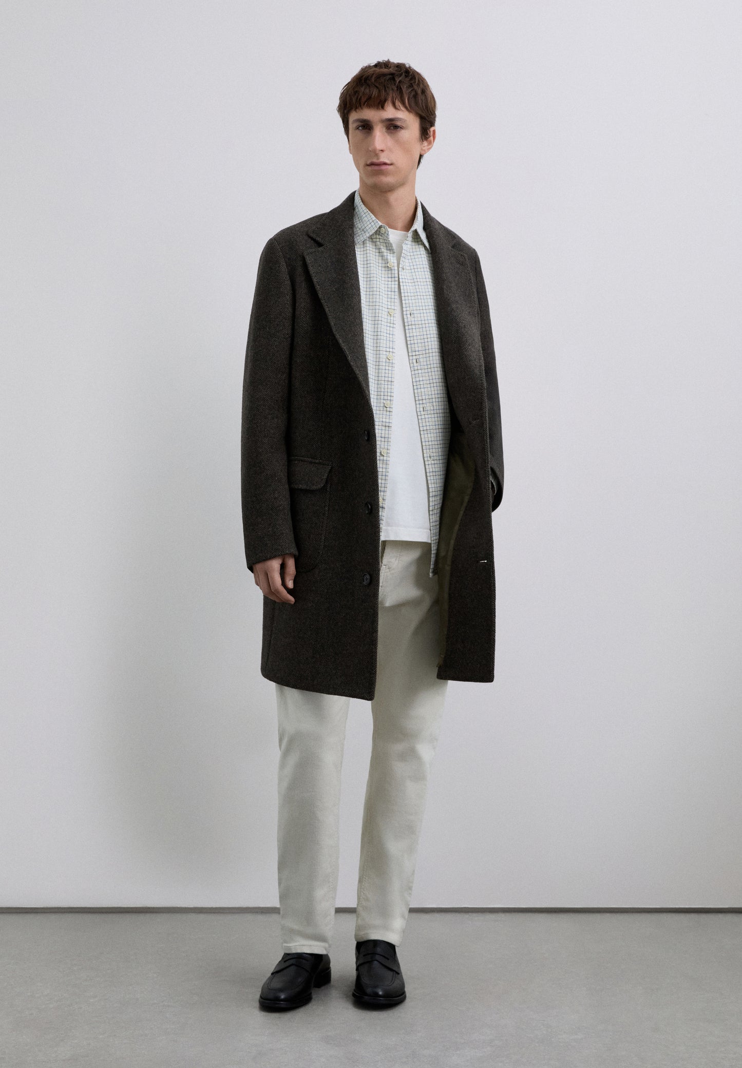 CAMISA ESTAMPADA CUADROS