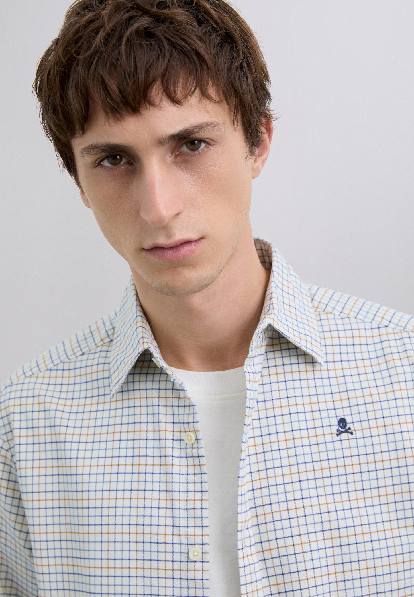 CAMISA ESTAMPADA CUADROS