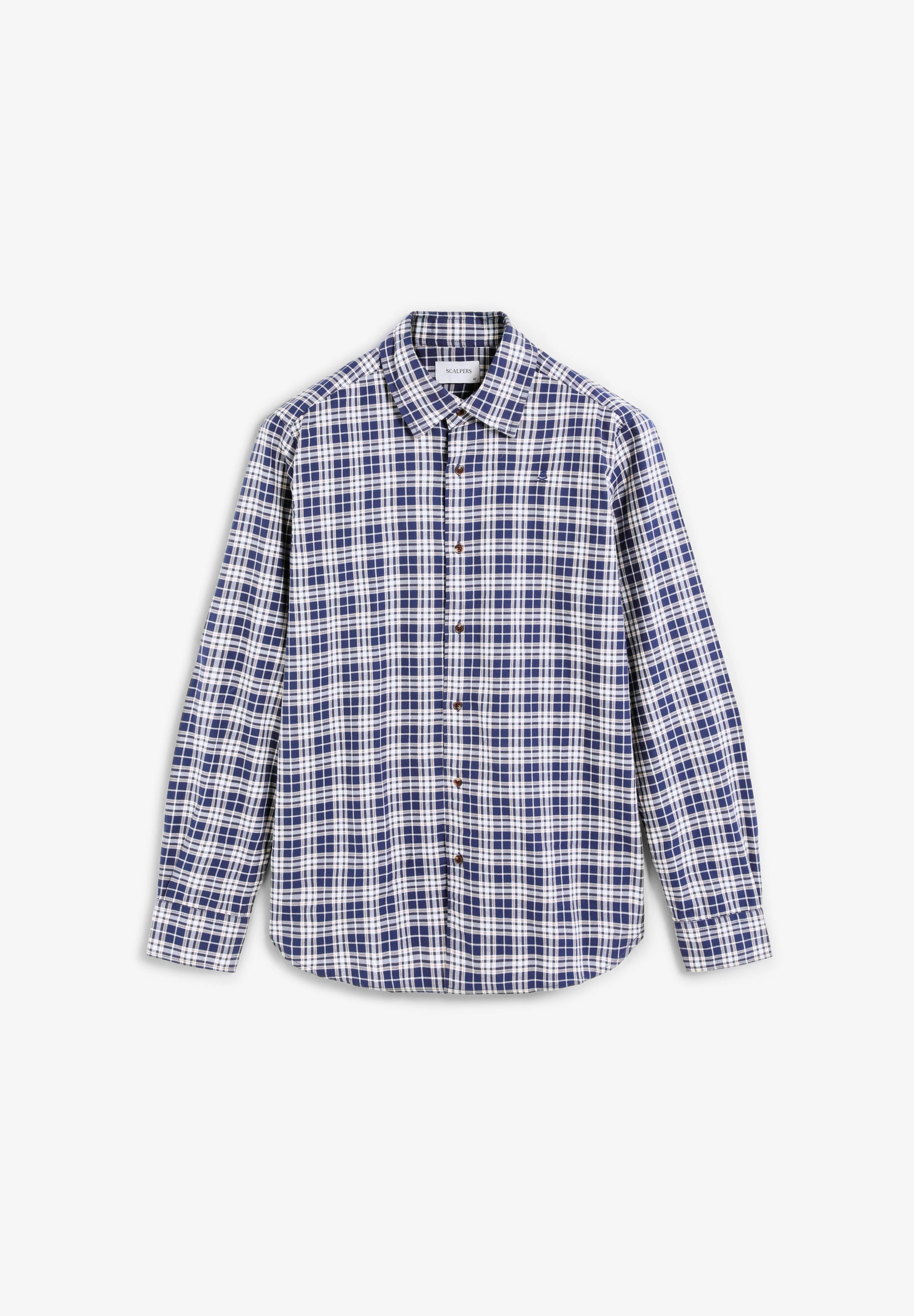 CAMISA ESTAMPADA CUADROS TARTÁN