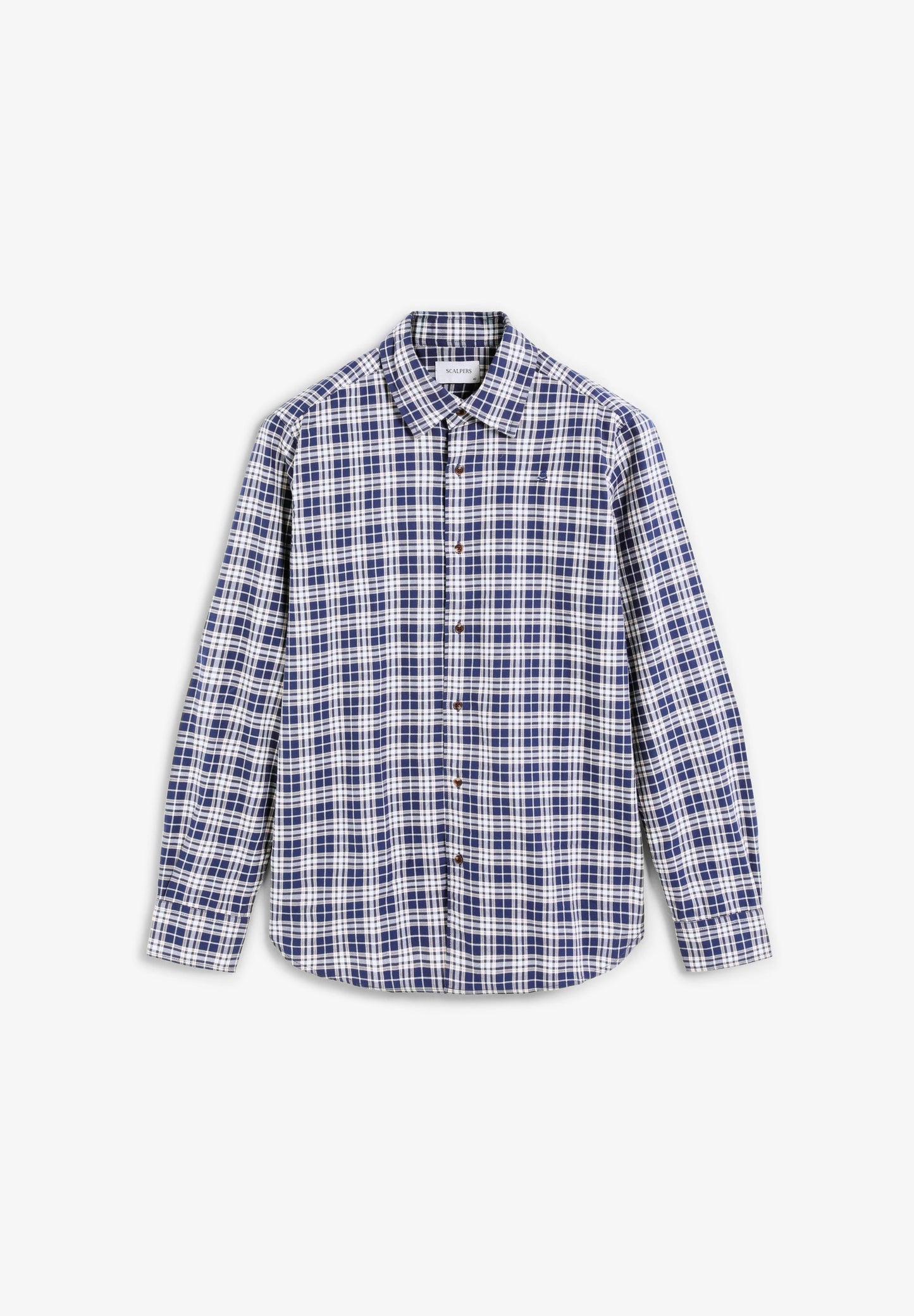 CAMISA ESTAMPADA CUADROS TARTÁN