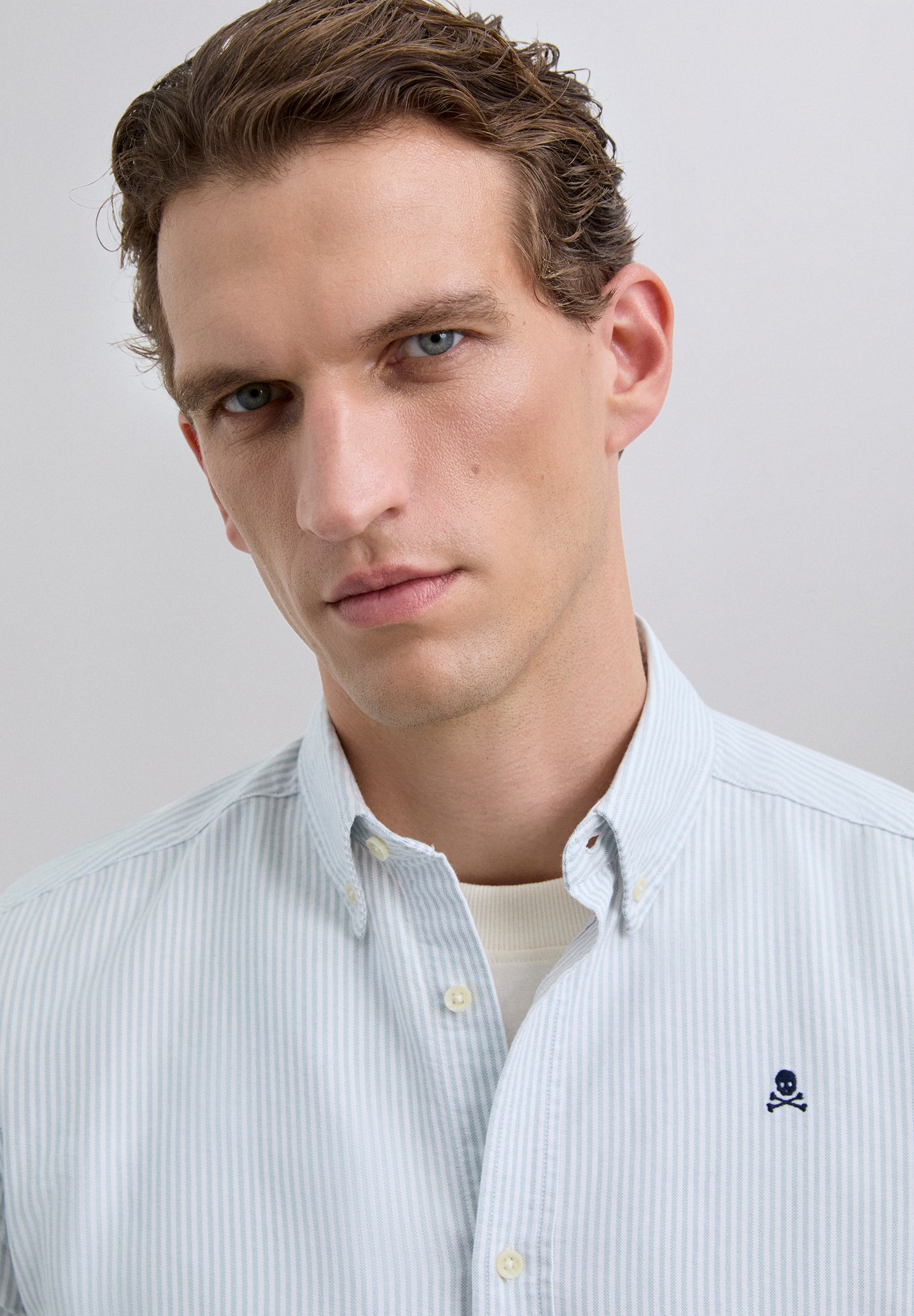 CAMISA OXFORD RAYAS