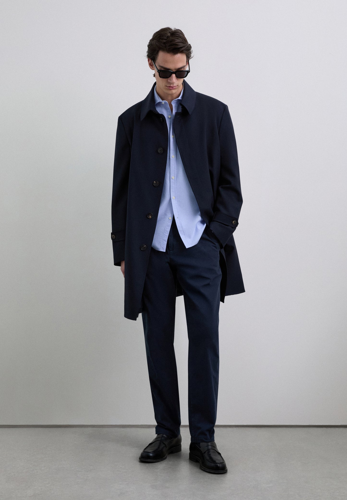 CAMISA OXFORD CALAVERA