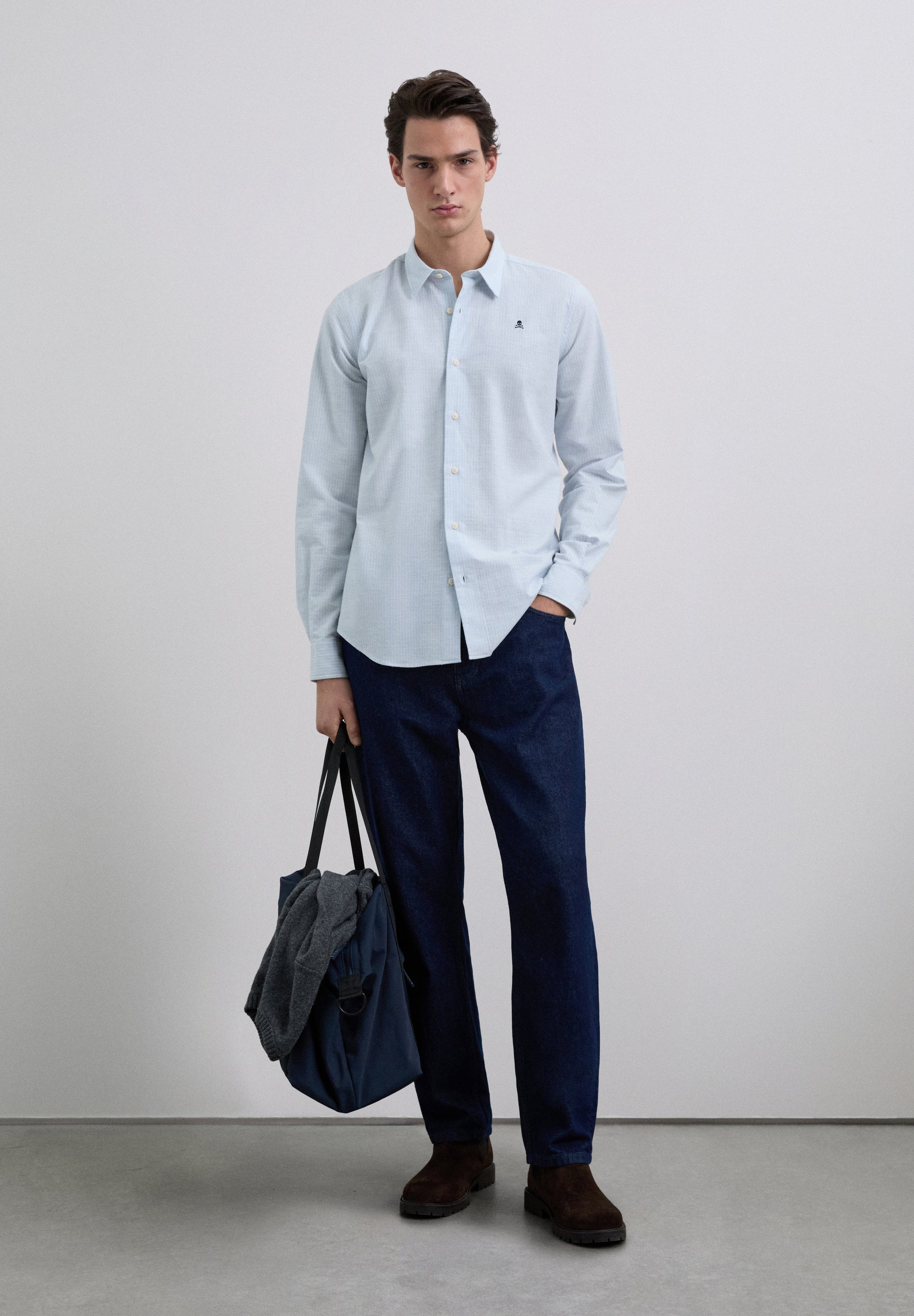 CAMISA RAYAS CALAVERA